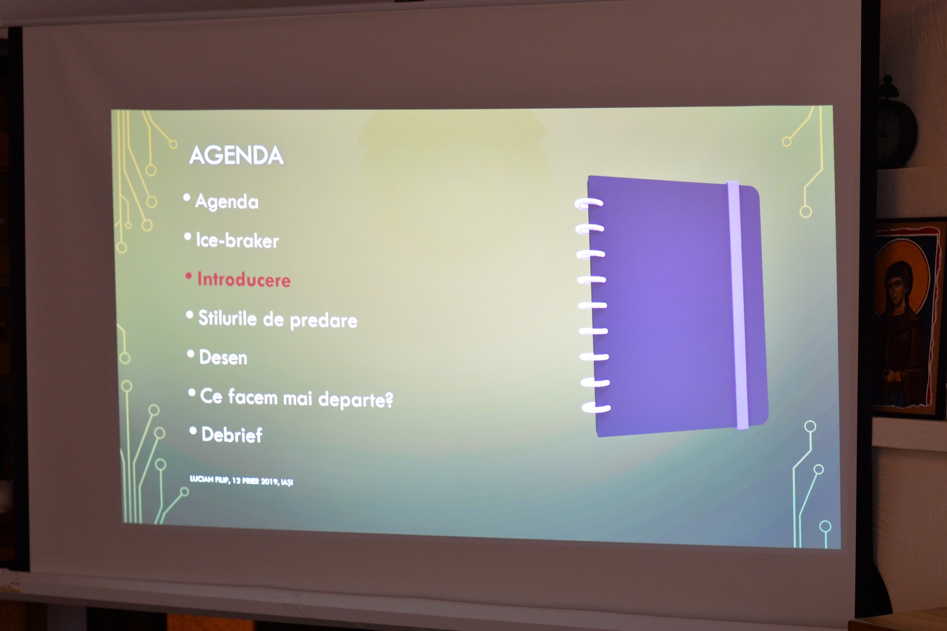 Foto: Bogdan Bulgariu Curs de pregătire a mentorilor din seminariile şi liceele teologice ale Arhiepiscopiei Iaşilor