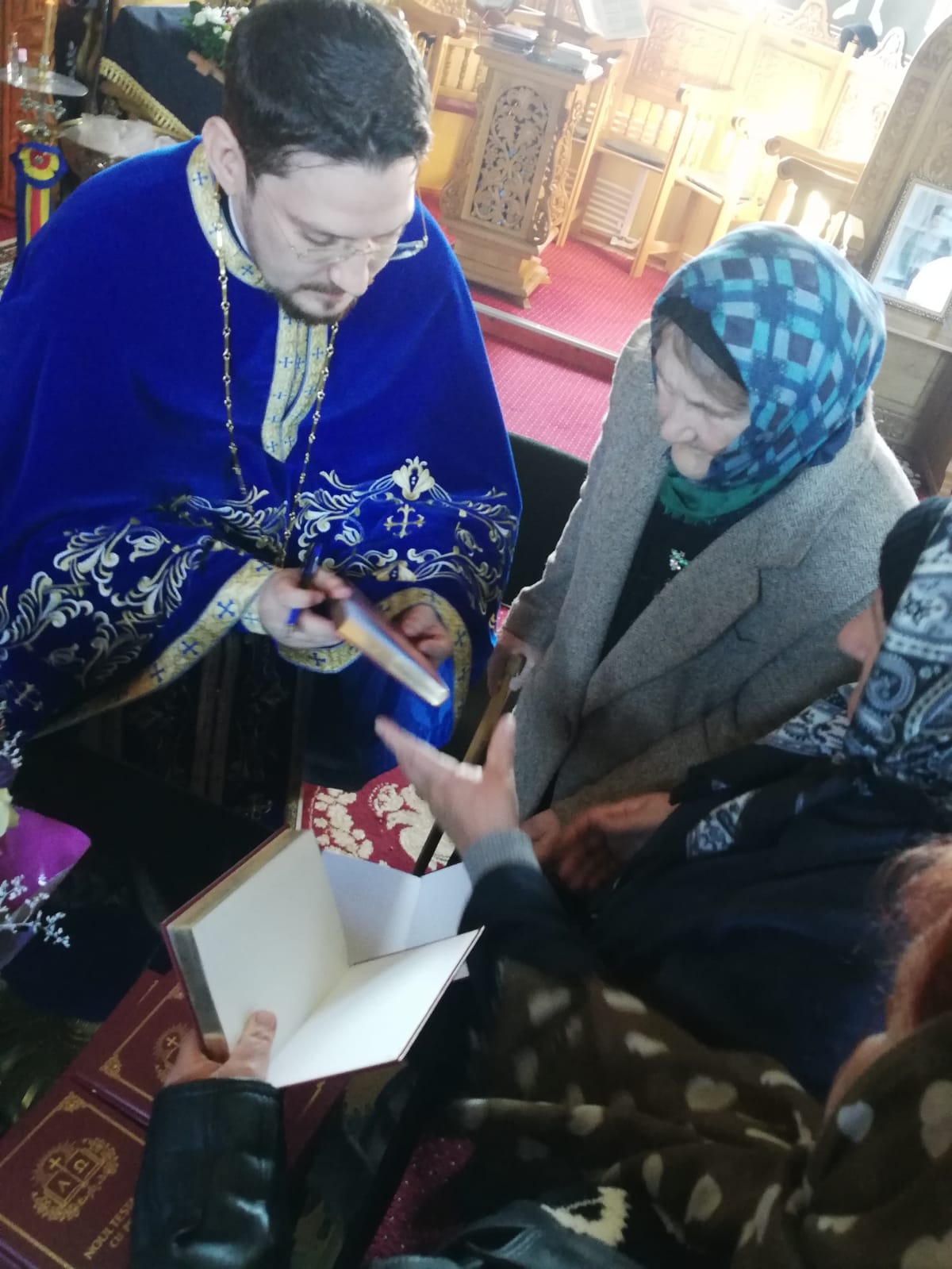 Proiectul „Legea Noului Testament în fiecare casă” aplicat în Parohia Homiceni