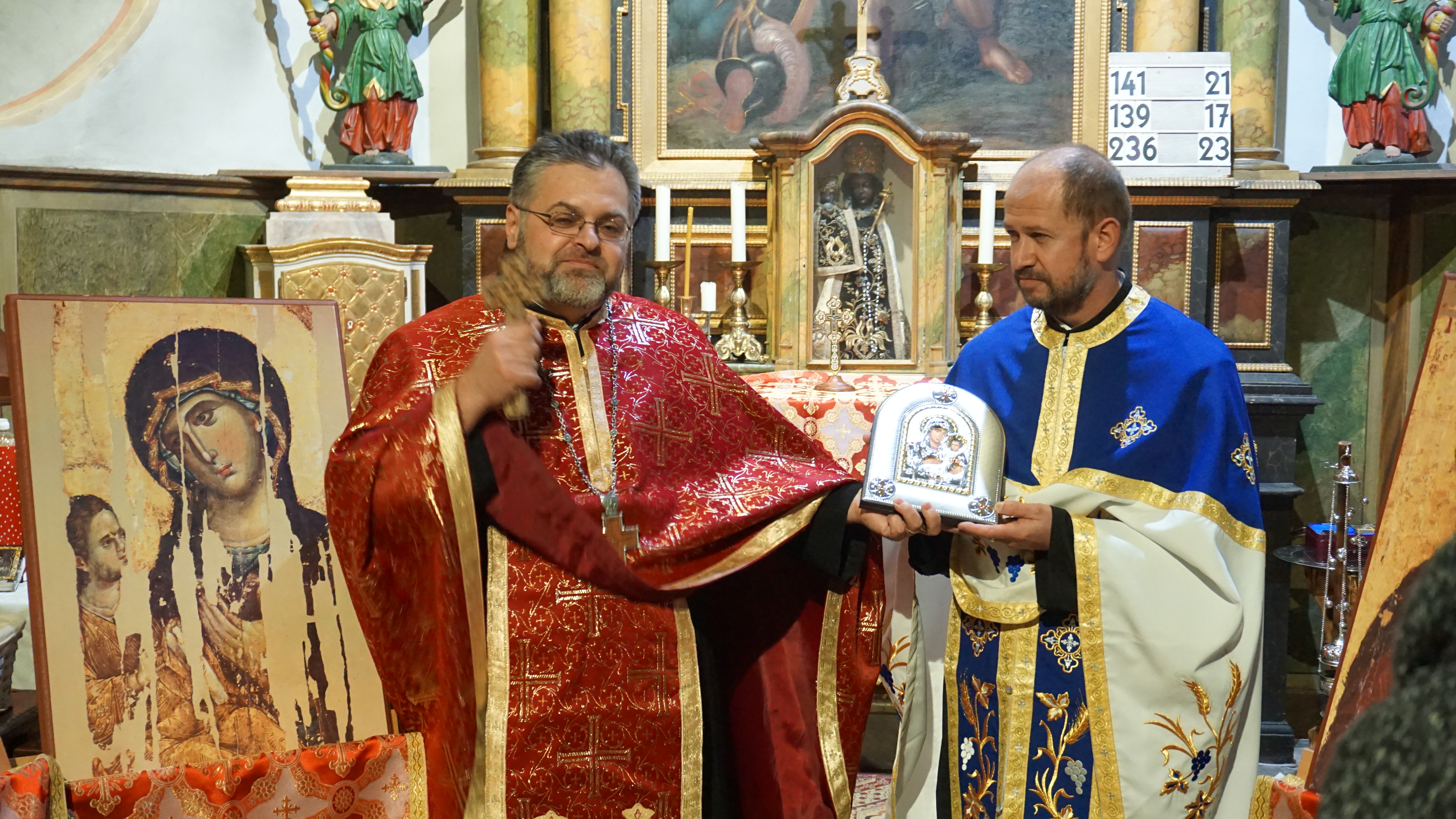 Taina Sfântului Maslu, în Parohia „Sfinții Ierarhi Nicolae și Corbinian” din Garmisch-Partenkirchen