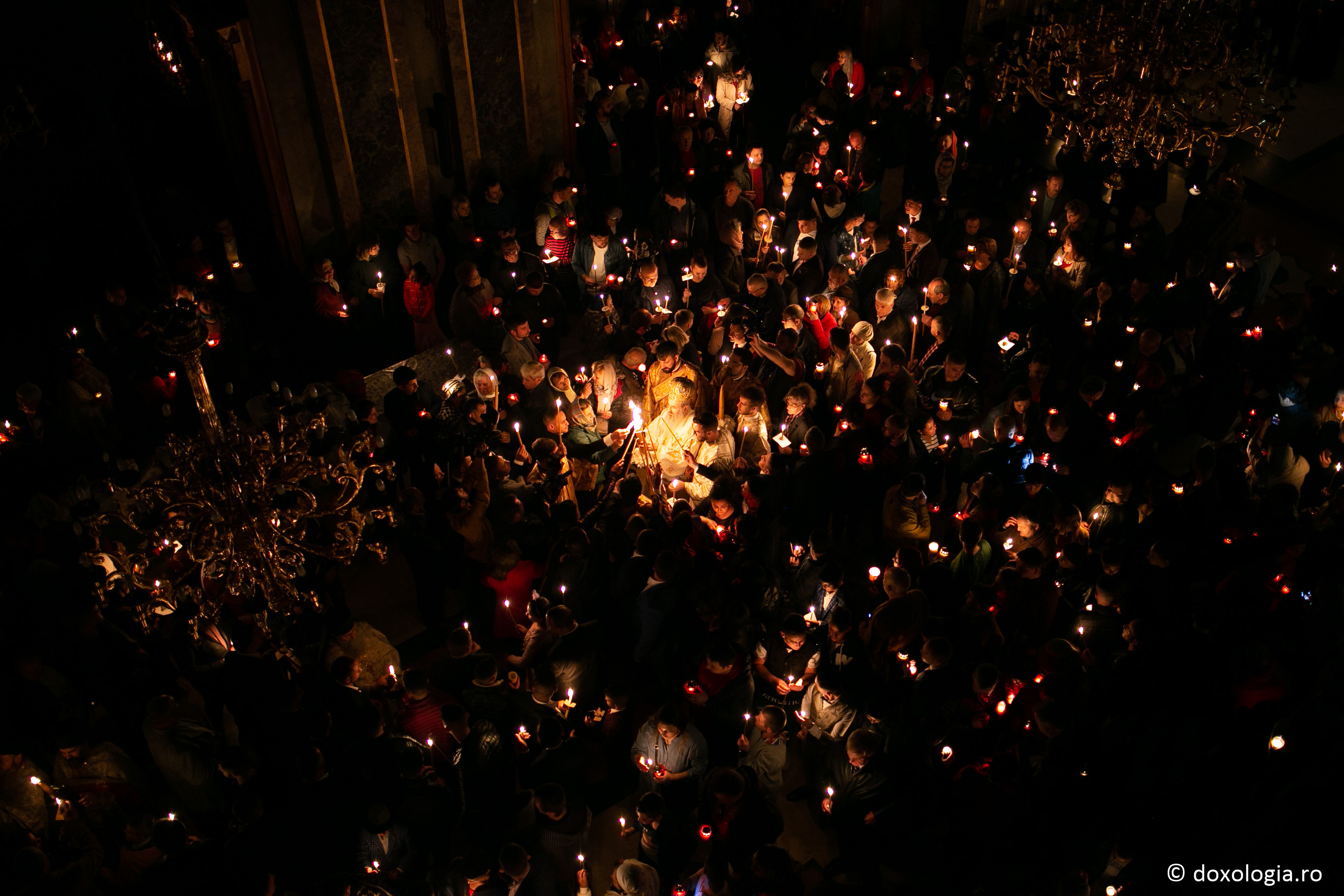 (Video) Învierea Domnului la Catedrala Mitropolitană din Iași