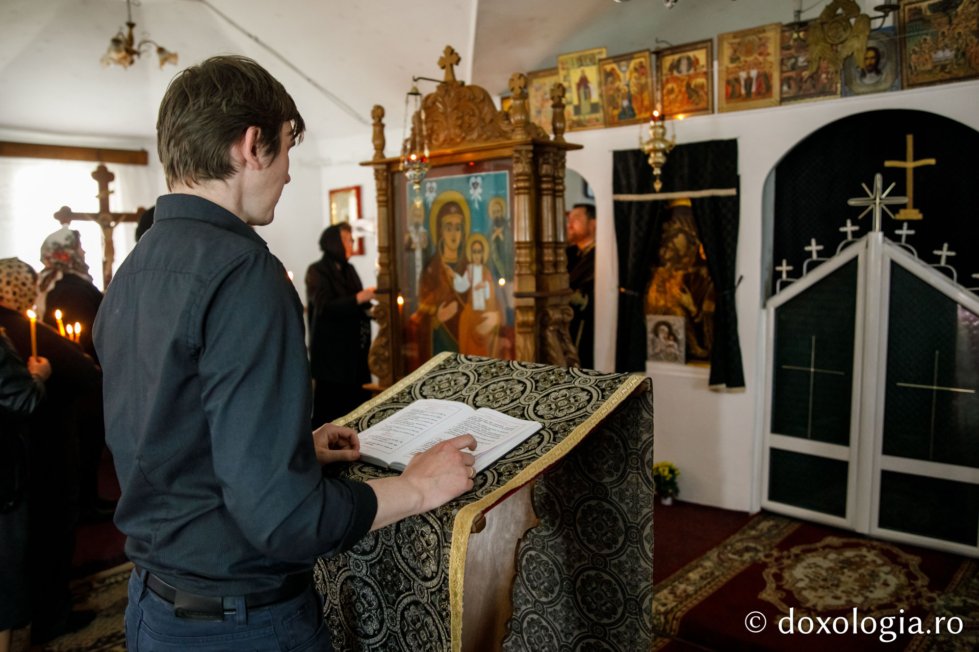 (Foto) Ultima Liturghie a Darurilor mai înainte sfinţite din acest post