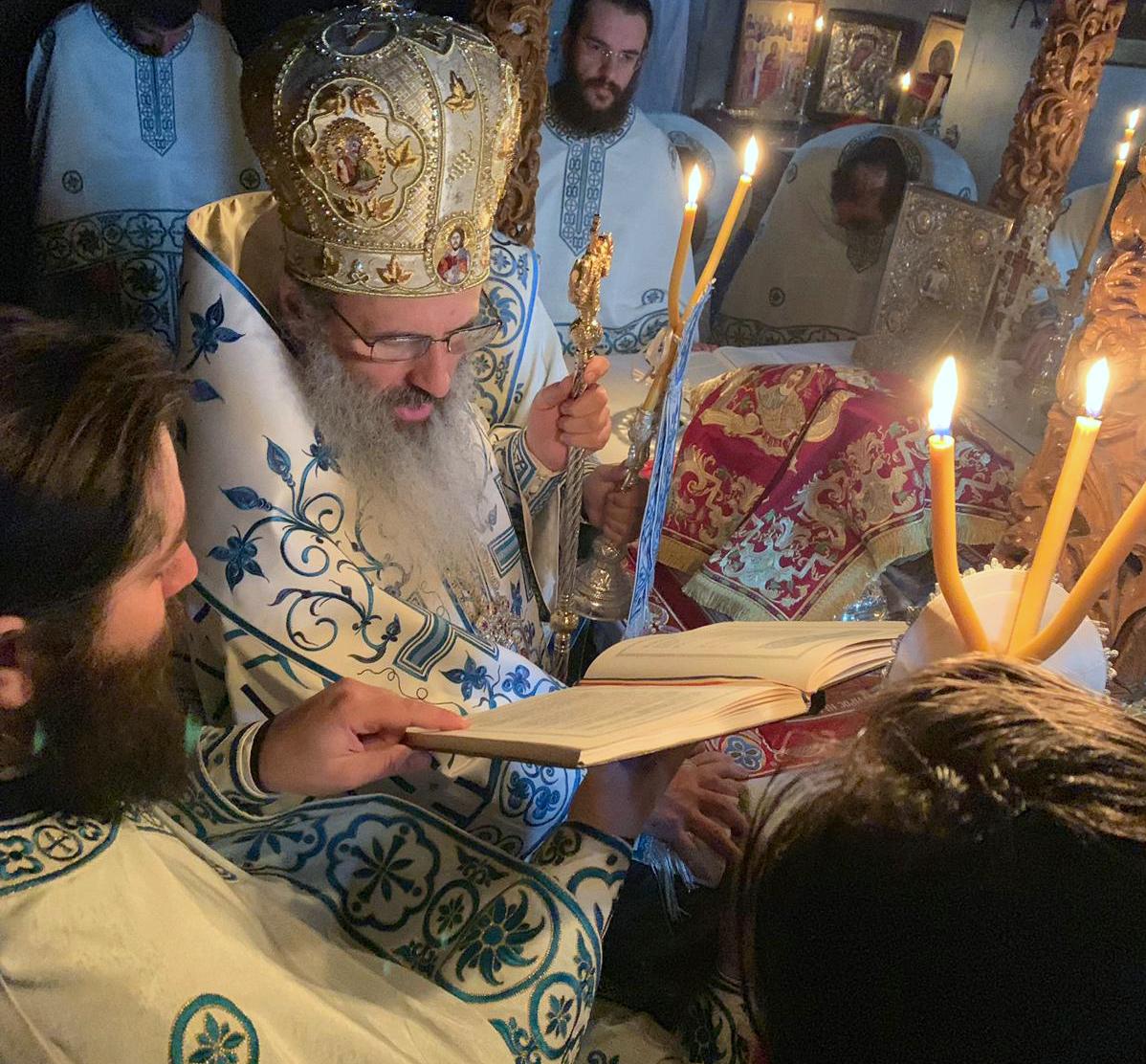 Înaltpreasfințitul Părinte Teofan a slujit la hramul Chiliei „Buna Vestire” a Schitului Lacu