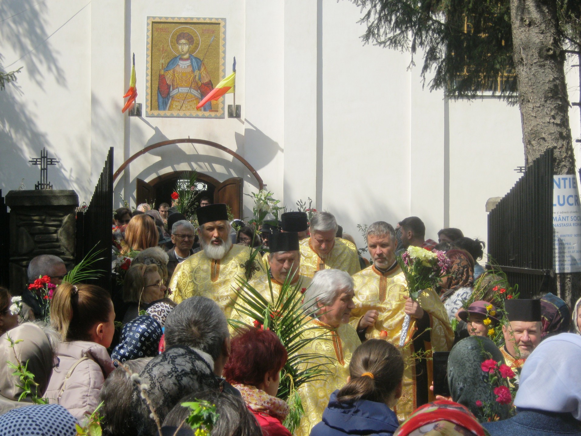 Intrarea Domnului în Ierusalim, serbată prin ample procesiuni în Arhiepiscopia Iașilor