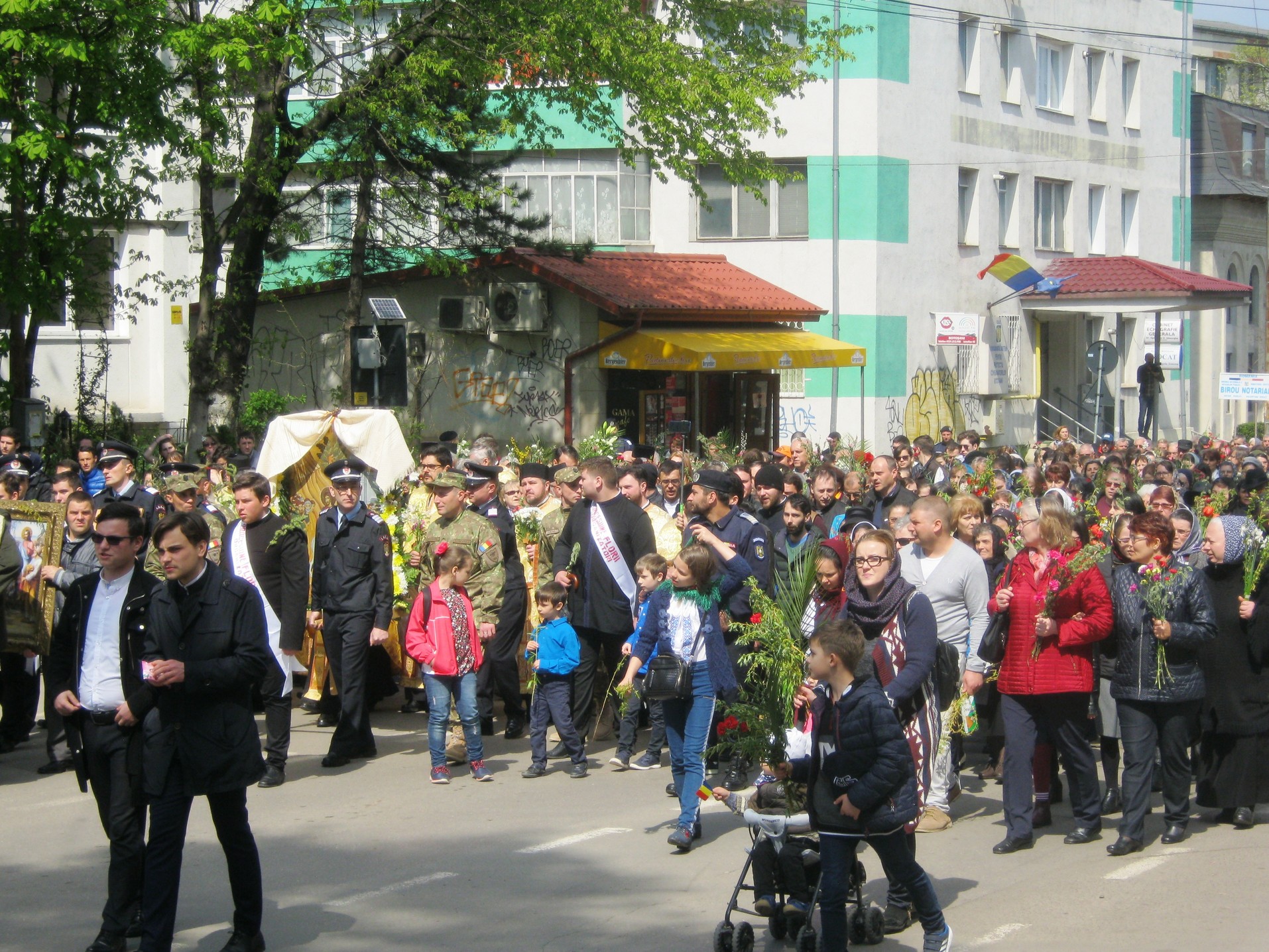 Intrarea Domnului în Ierusalim, serbată prin ample procesiuni în Arhiepiscopia Iașilor