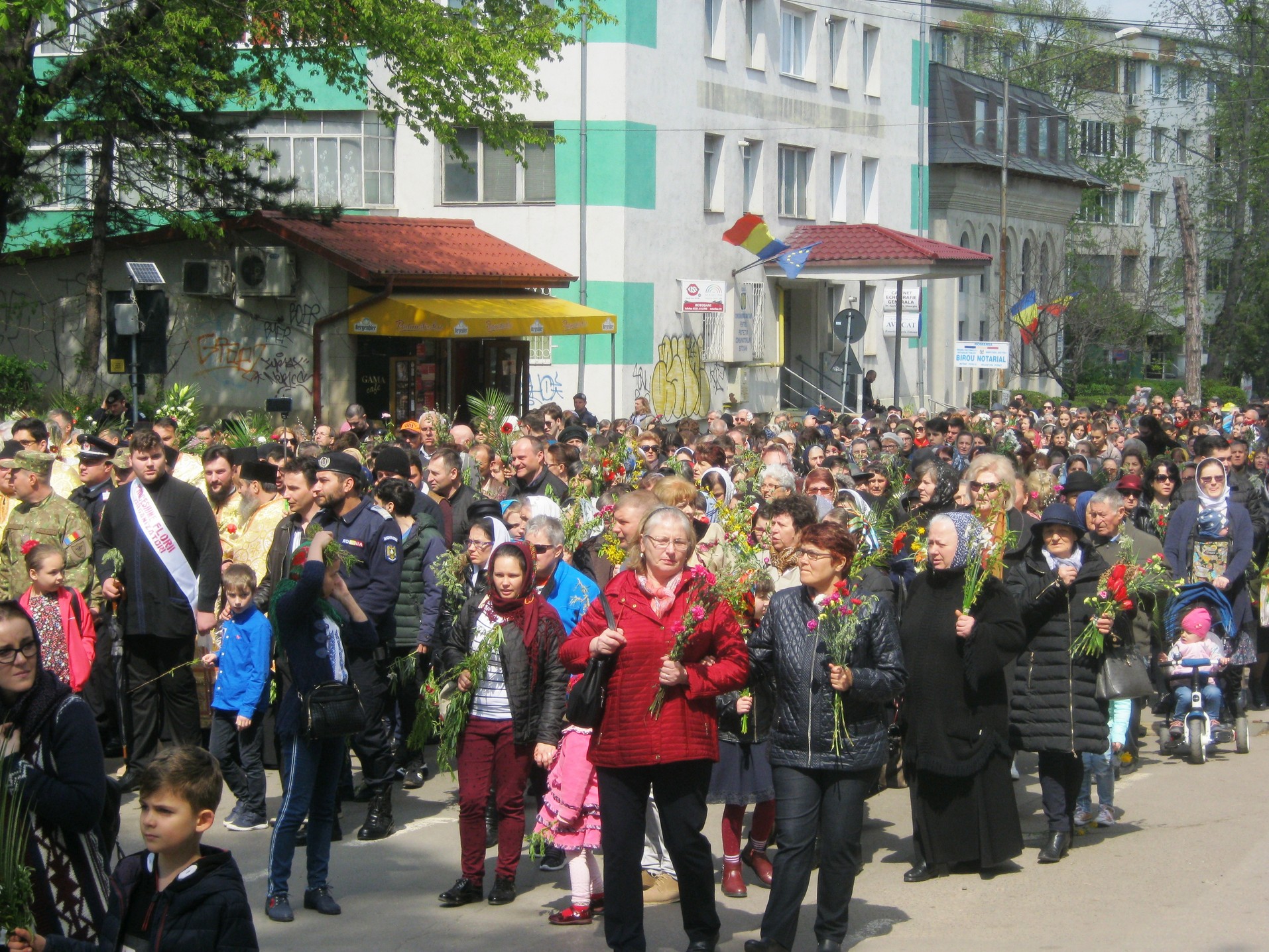Intrarea Domnului în Ierusalim, serbată prin ample procesiuni în Arhiepiscopia Iașilor