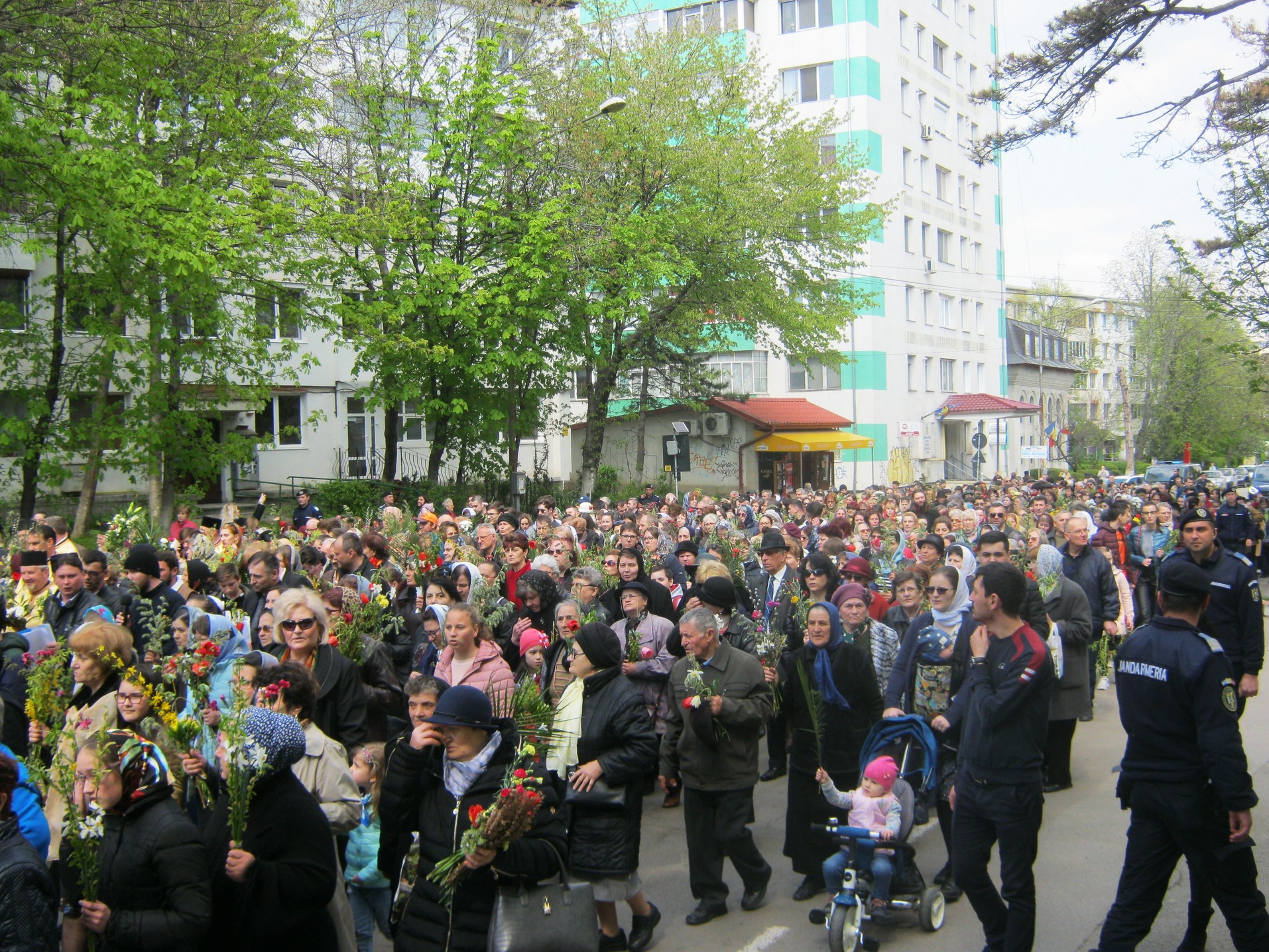 Intrarea Domnului în Ierusalim, serbată prin ample procesiuni în Arhiepiscopia Iașilor