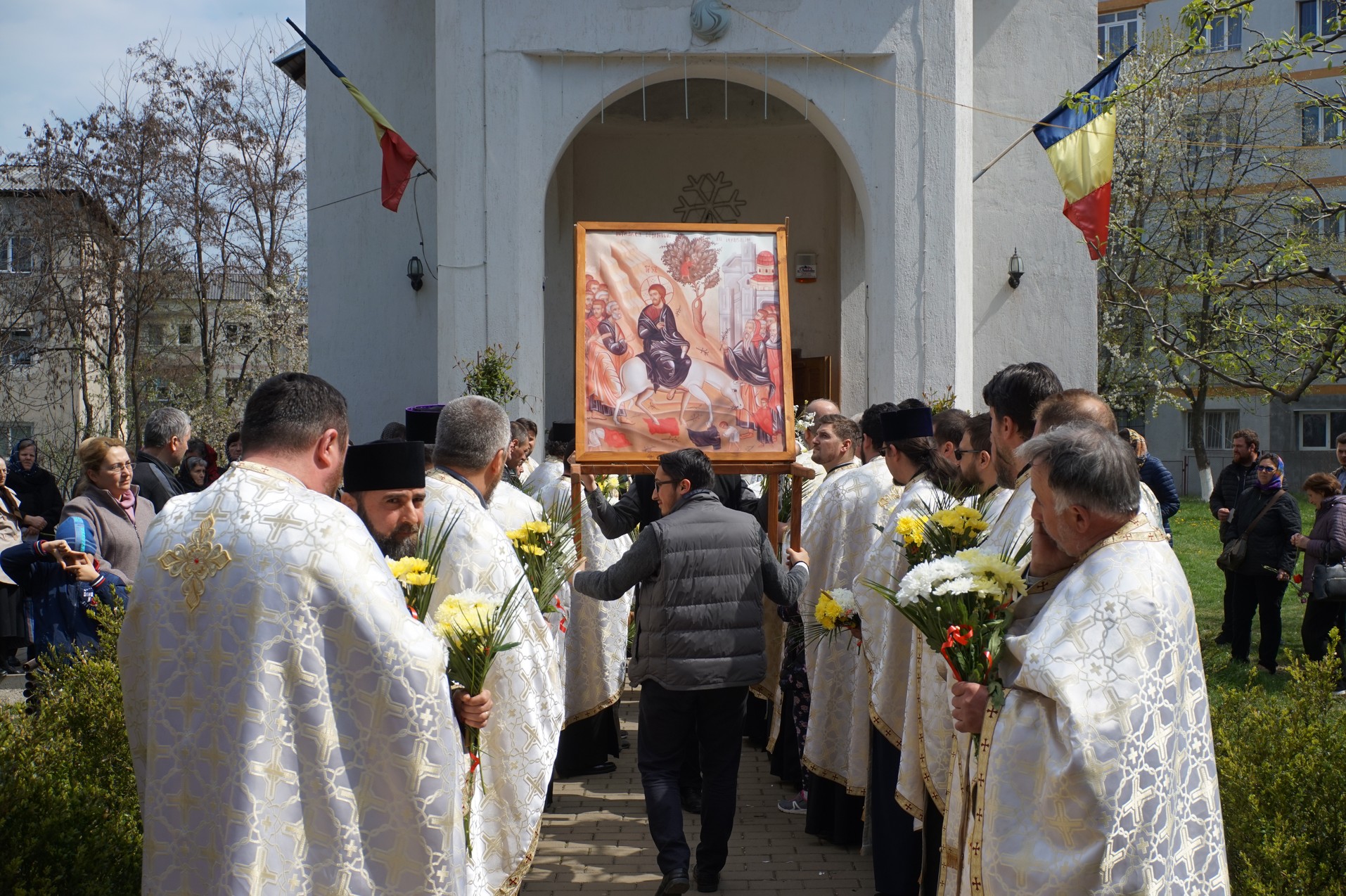 Intrarea Domnului în Ierusalim, serbată prin ample procesiuni în Arhiepiscopia Iașilor