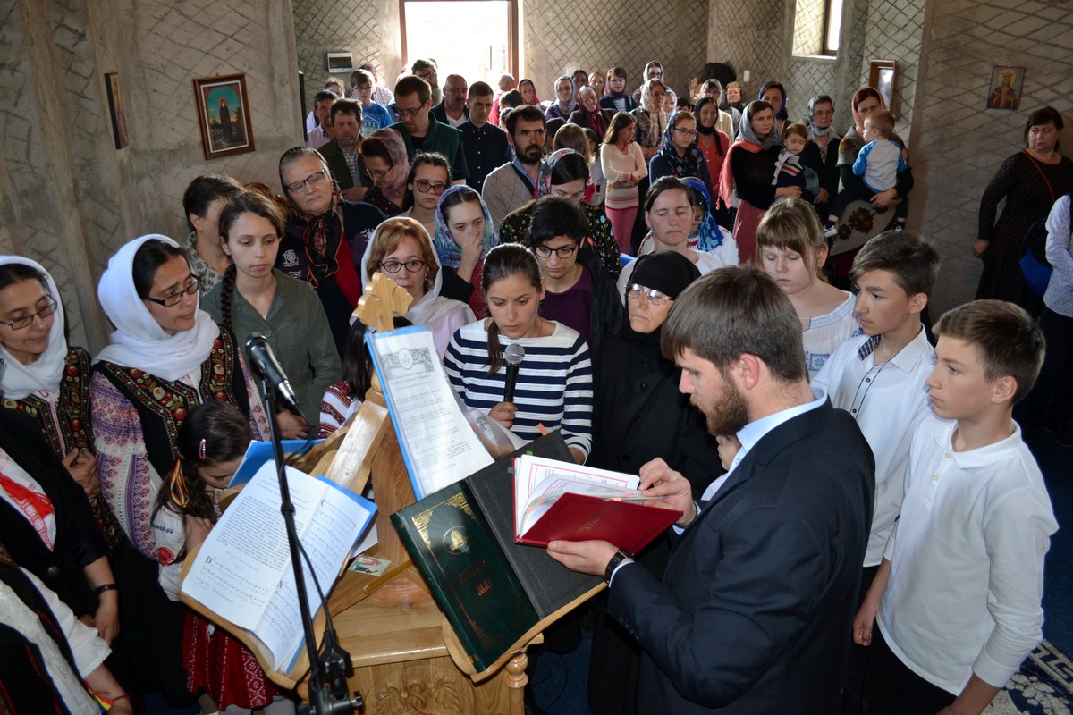 Slujbă misionară în Parohia Unguroaia, Protopopiatul Botoşani