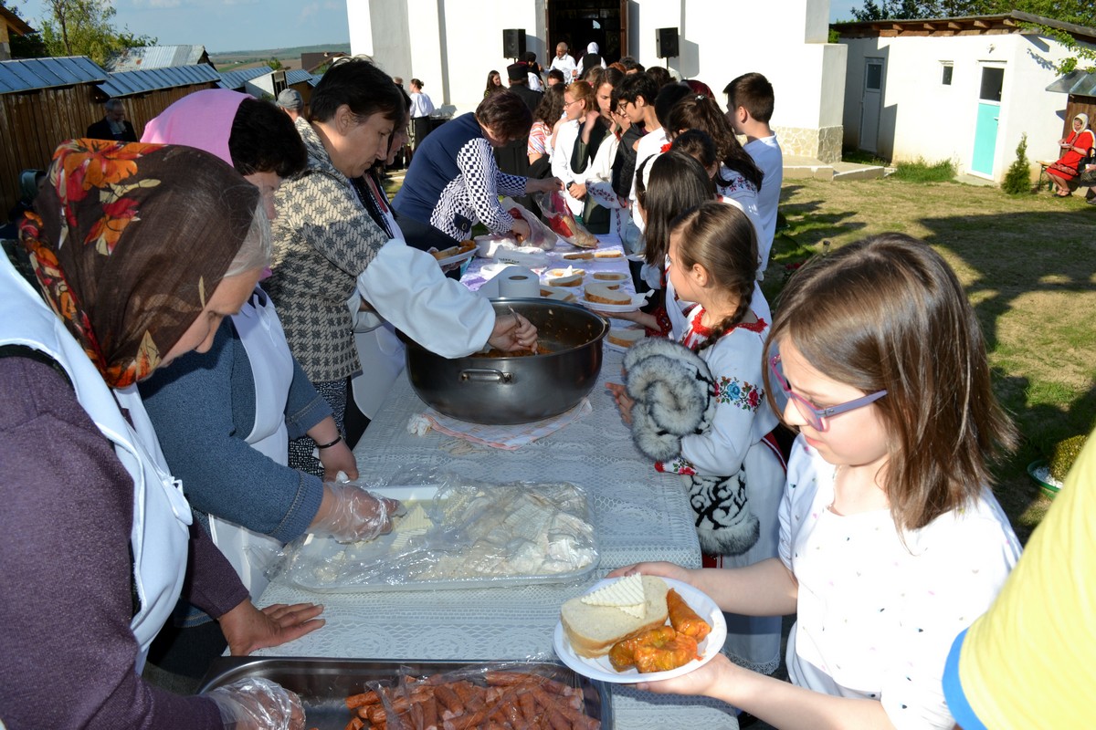 Slujbă misionară în Parohia Unguroaia, Protopopiatul Botoşani