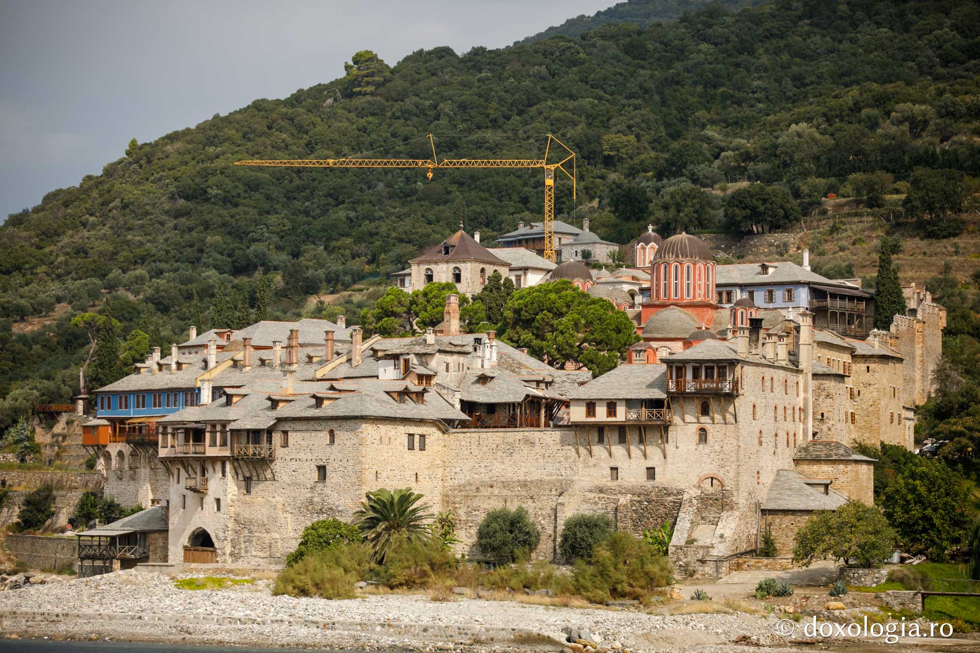 Mănăstirea Xenofont / Foto: Pr. Silviu Cluci Mănăstirea Xenofont – Athos
