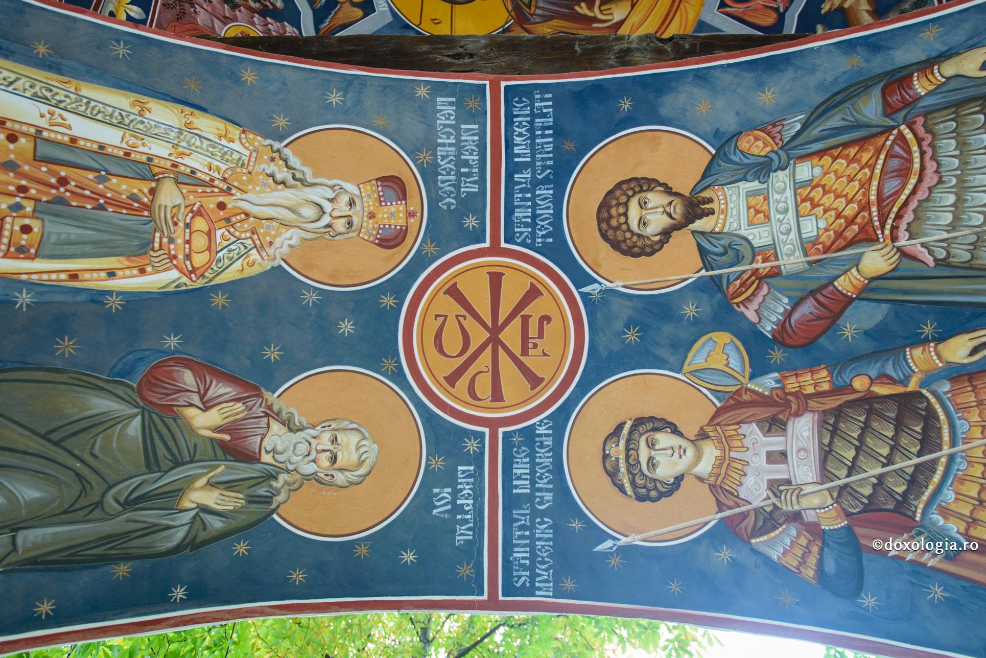 Icoana Sfântului Teodor Stratilat din care a curs sânge / Foto: Oana Nechifor sfinți pictați