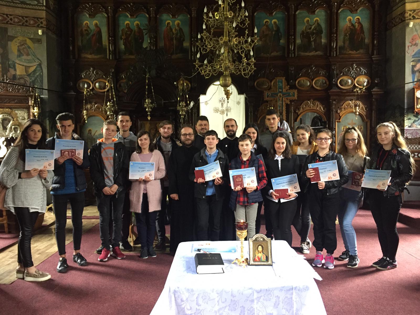 Concurs de Noul Testament, în Parohia Izvorul Muntelui