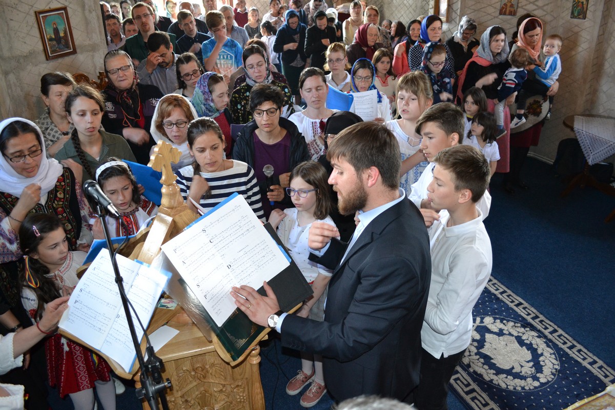 Slujbă misionară în Parohia Unguroaia, Protopopiatul Botoşani