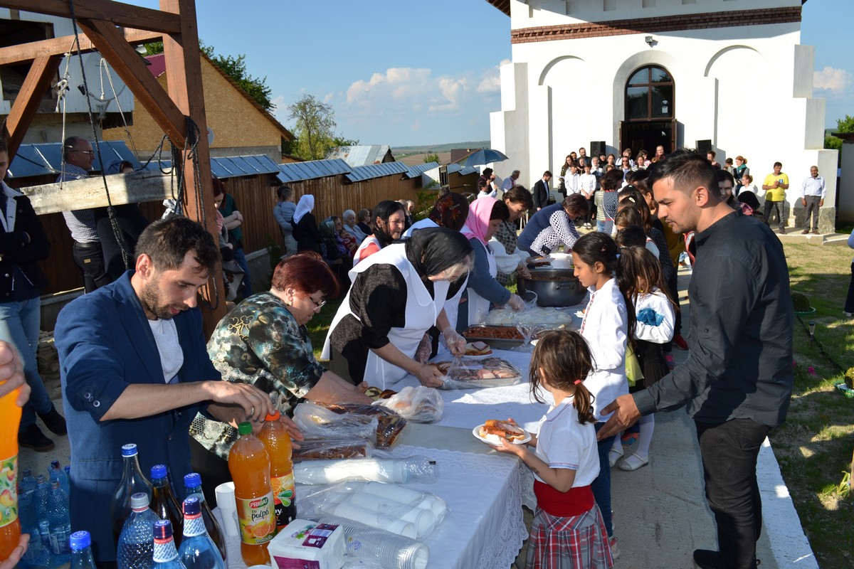 Slujbă misionară în Parohia Unguroaia, Protopopiatul Botoşani