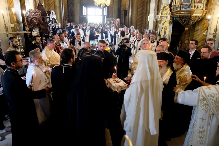 Părintele Nicolae Achimescu a fost înmormântat în cimitirul Mănăstirii Cernica