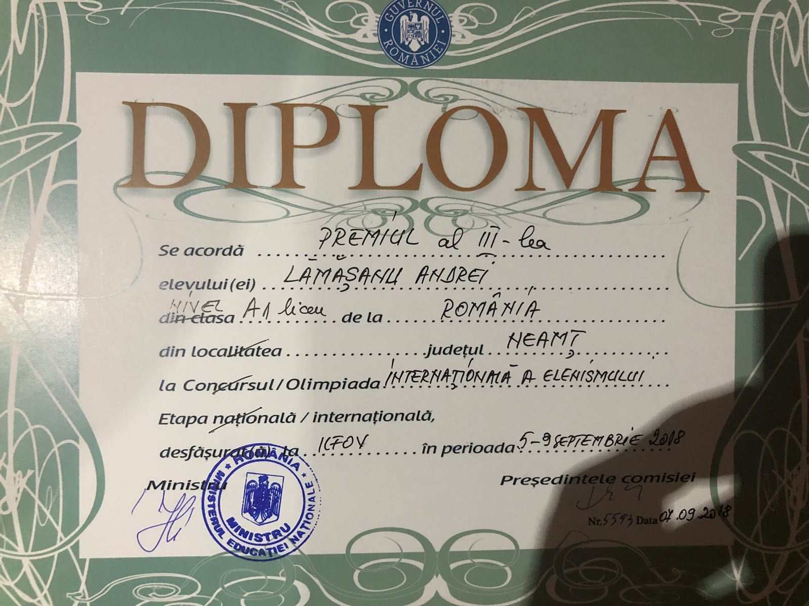 Tradiția continuă! Seminarul Teologic „Veniamin Costachi” și ai săi olimpici