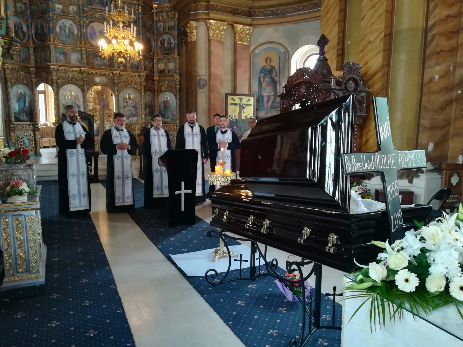 Slujbă de pomenire pentru părintele Nicolae Achimescu