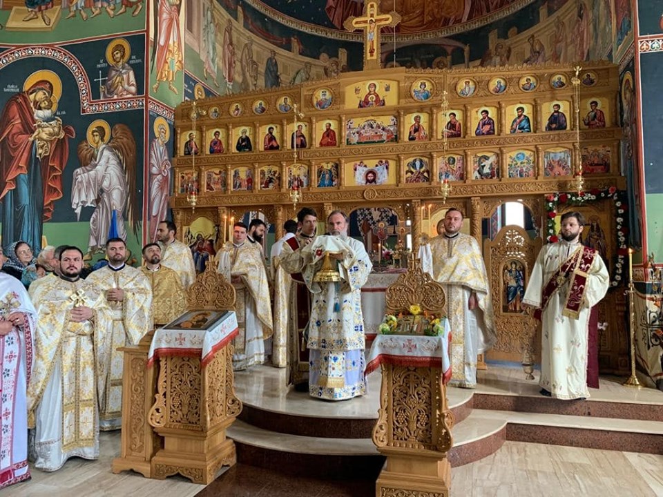 Slujiri arhierești în două eparhii ale Moldovei