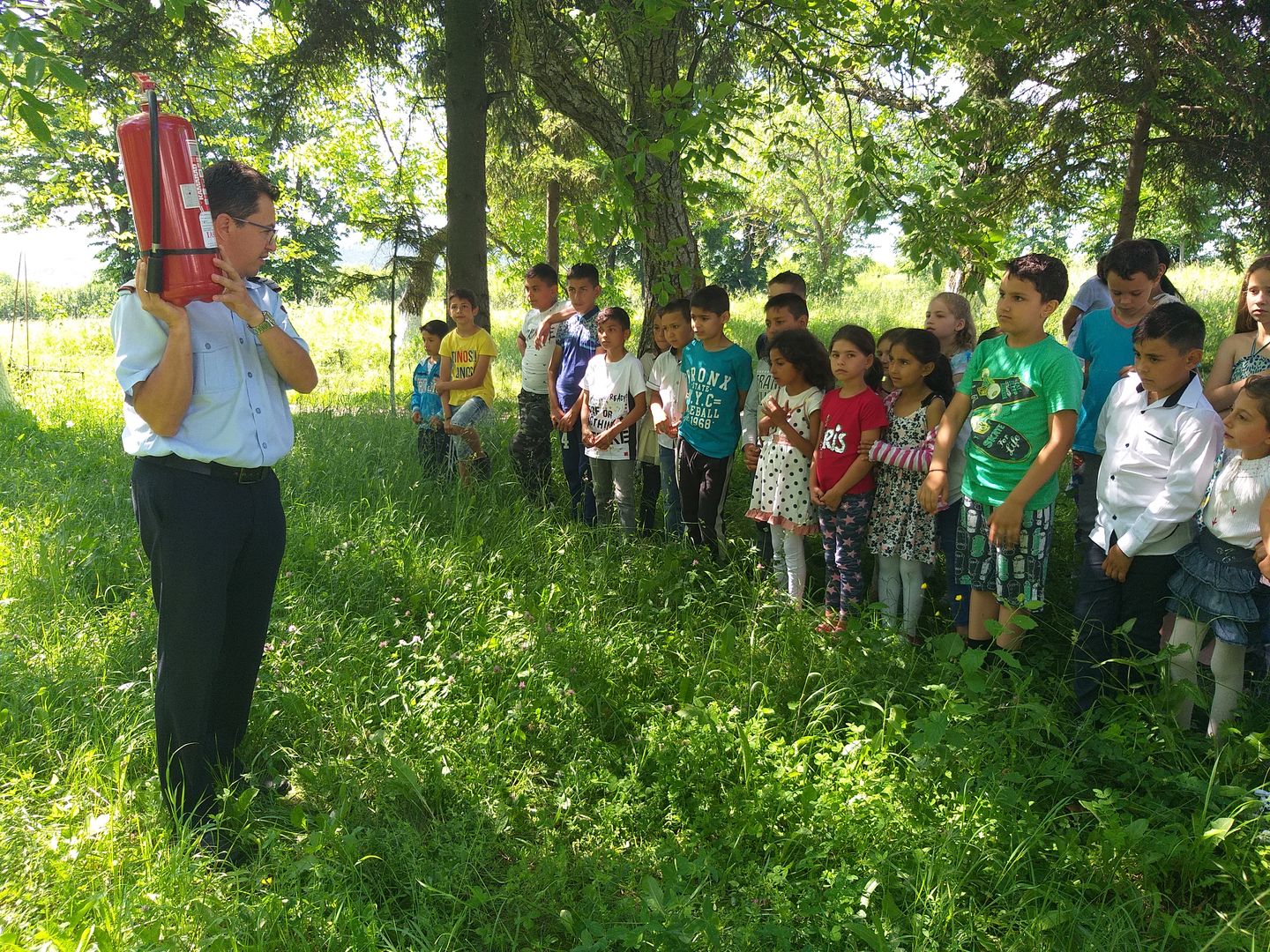 Campanie ISU la Parohia Slobozia