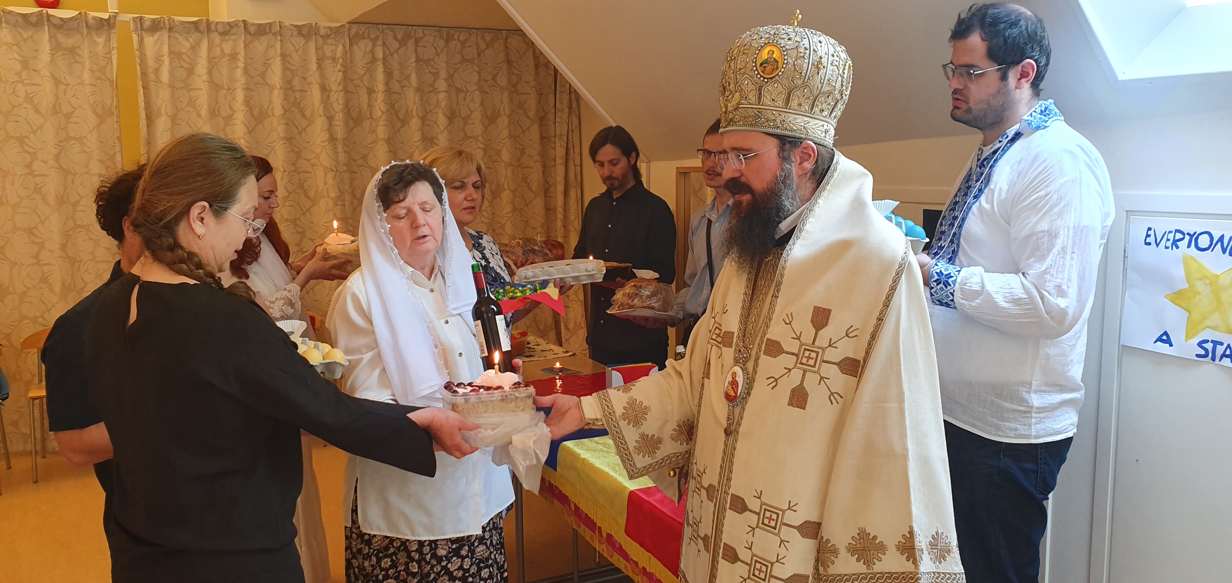 De Praznicul Înălțării Domnului, Preasfințitul Părinte Episcop Macarie i-a pomenit pe eroii neamului în Insula Gotland din Marea Baltică