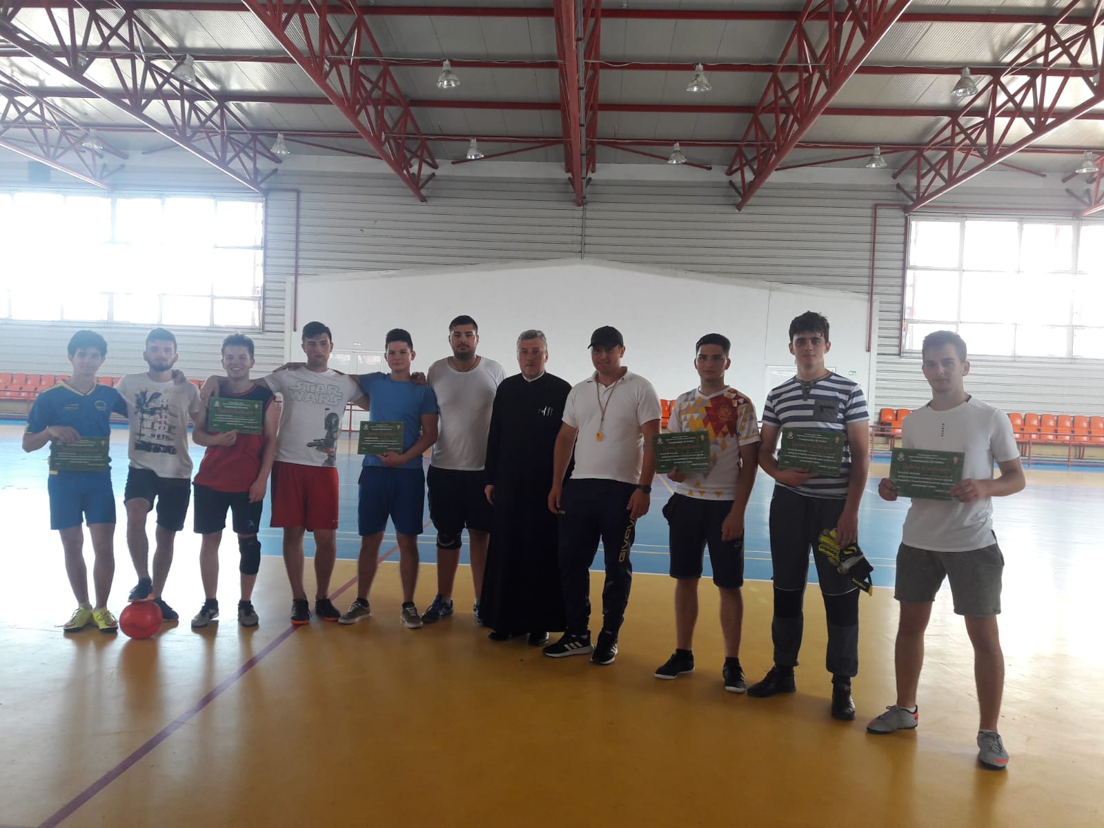 foto: pr. Gheorghe Trofin Campionat de fotbal în Protopopiatul Târgu Neamț