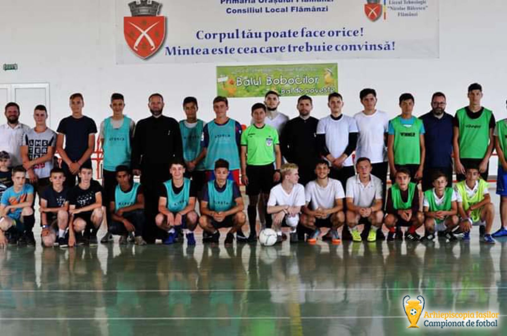 Aproximativ 750 de jucători s-au înscris la Campionatul de Fotbal al Arhiepiscopiei Iașilor