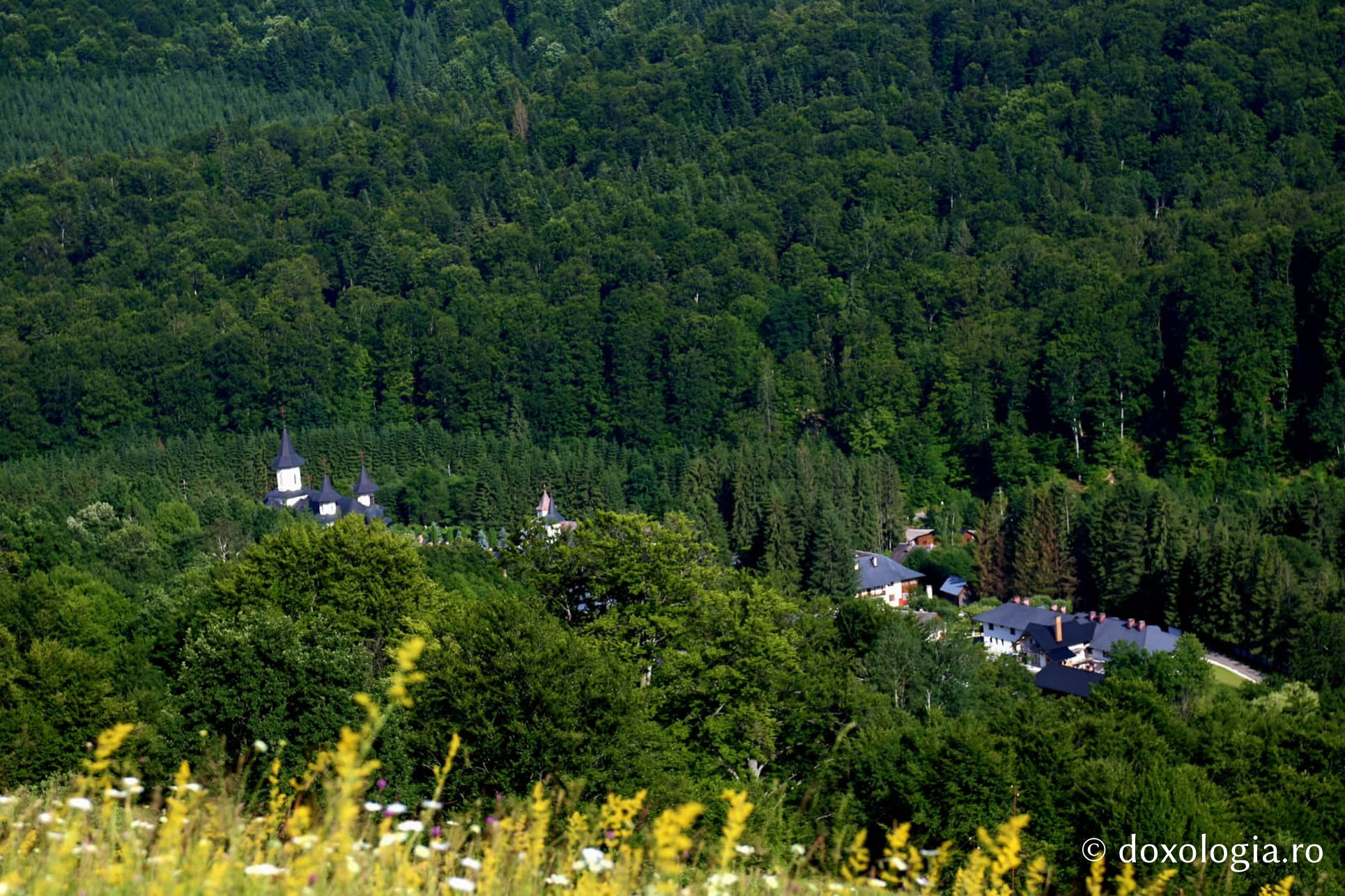 (Foto) Mănăstirea Sihăstria de ziua Sfinților Apostoli Petru și Pavel