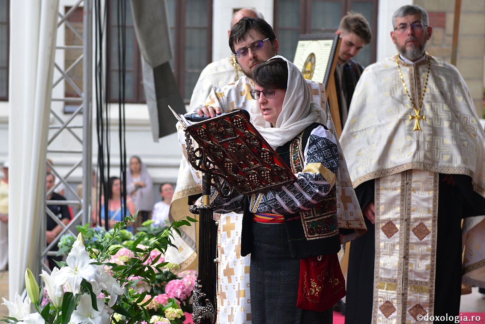 Orașul Piatra Neamț în zi de sărbătoare