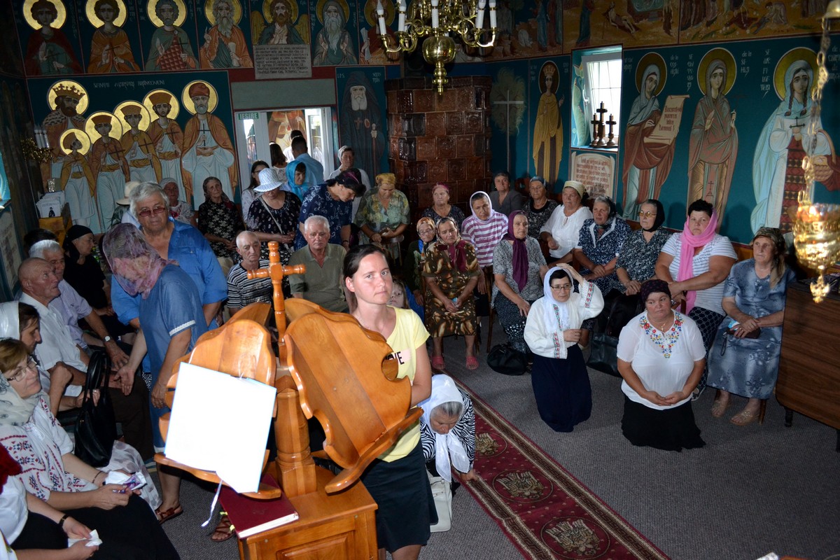 Slujbă misionară în Parohia Ceir - Todireni