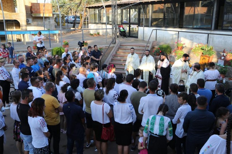 PS Atanasie de Bogdania a binecuvântat terenul unde va fi ridicată noua biserică și un așezământ social în Parohia „Sfânta Cuvioasă Melania Romana” din Ragusa (Sicilia)