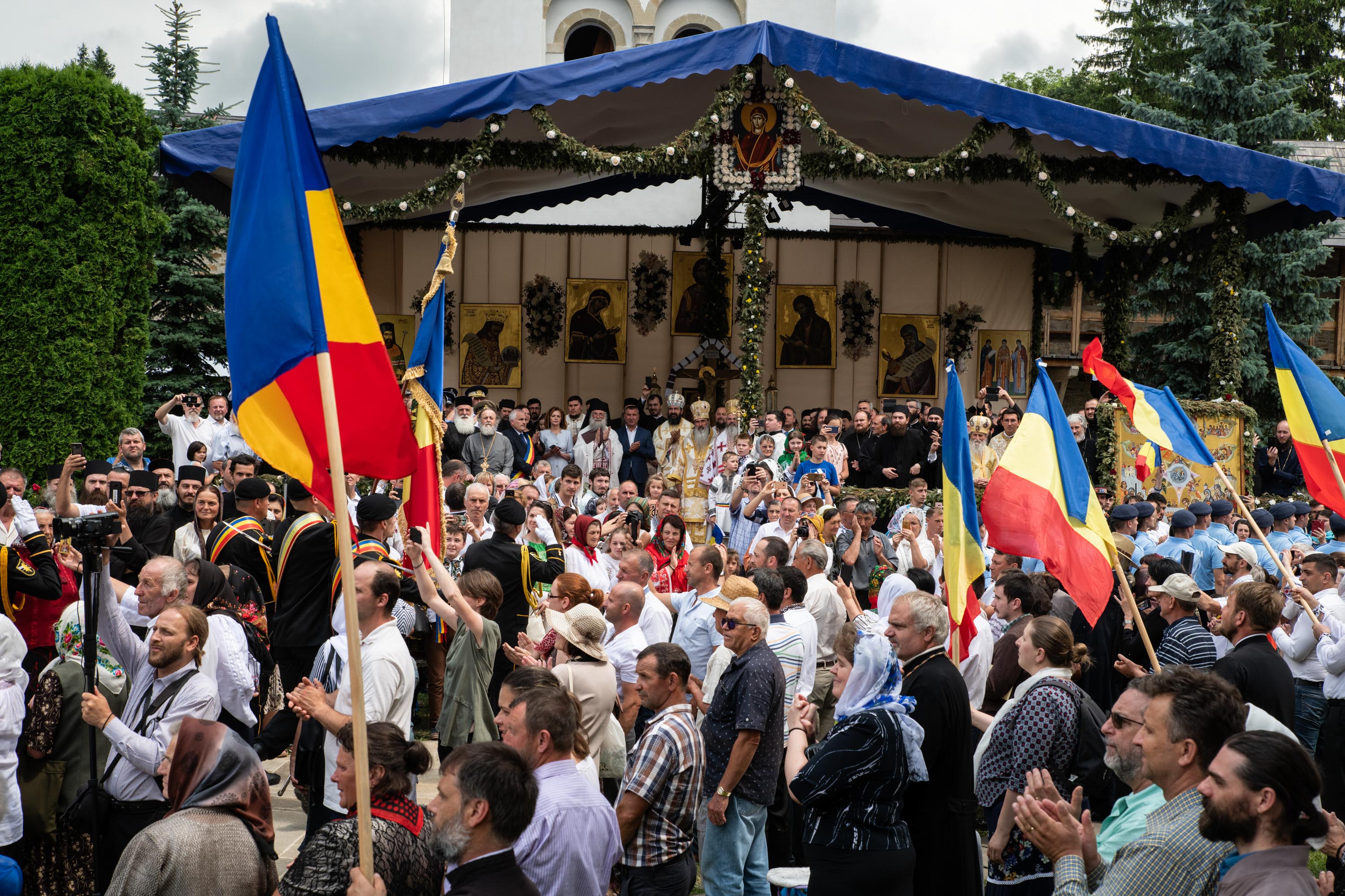 (Foto) Sărbătoarea Sfântului Voievod Ștefan cel Mare la Mănăstirea Putna – 2 iulie 2019