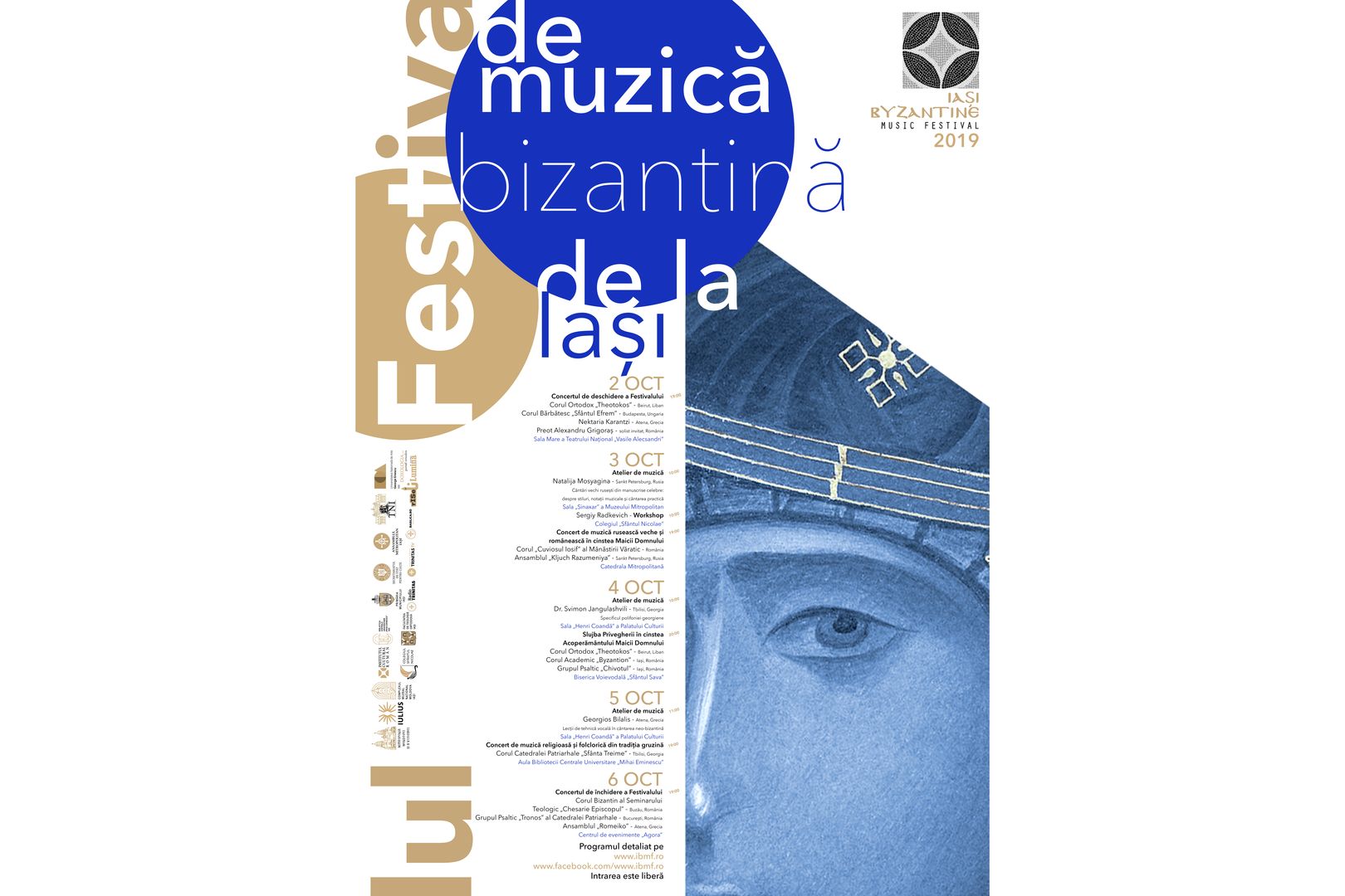 În luna octombrie va avea loc cea de-a III-a ediție a Festivalului Internațional de Muzică Bizantină de la Iași În luna octombrie va avea loc cea de-a III-a ediție a Festivalului Internațional de Muzică Bizantină de la Iași