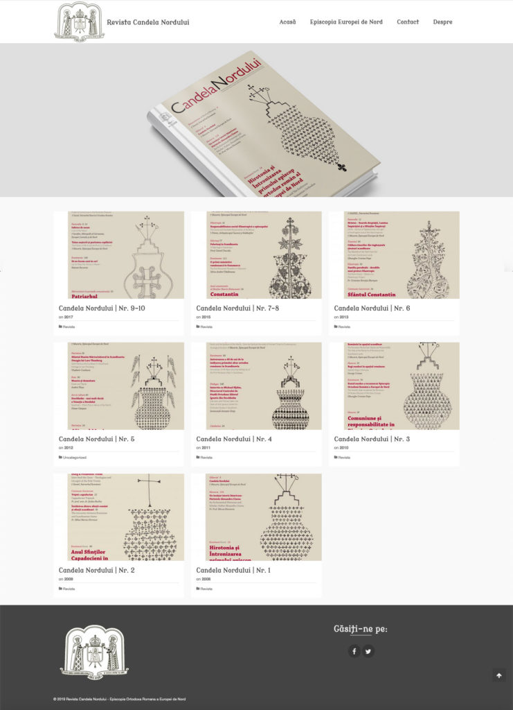 Revista „Candela Nordului” a Episcopiei Europei de Nord, lansată și în variantă online Revista „Candela Nordului” a Episcopiei Europei de Nord, lansată și în variantă online