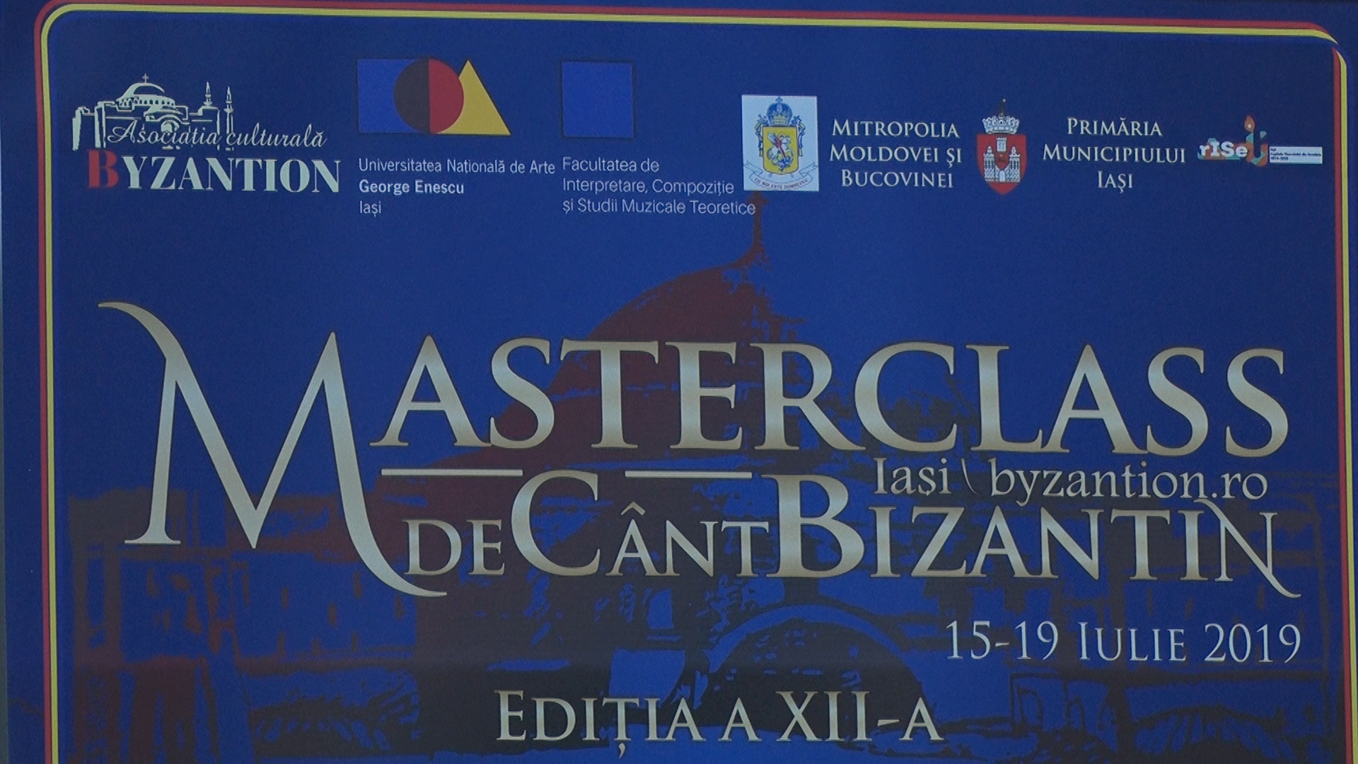 (Video) A început Masterclass-ul de Cânt Bizantin de la Iași -  ediția 2019