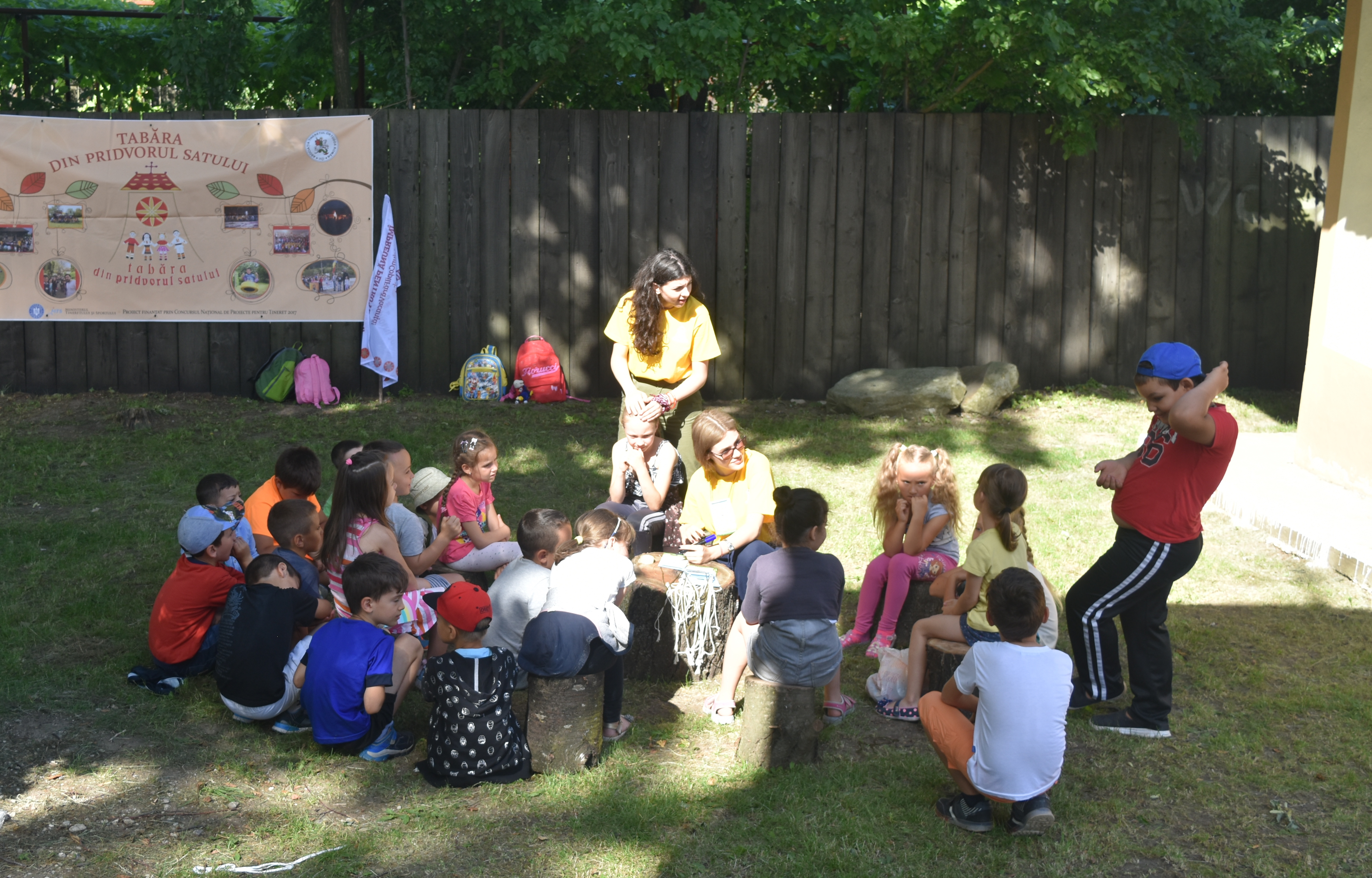 Tabăra din pridvorul satului – Hârțești 2019