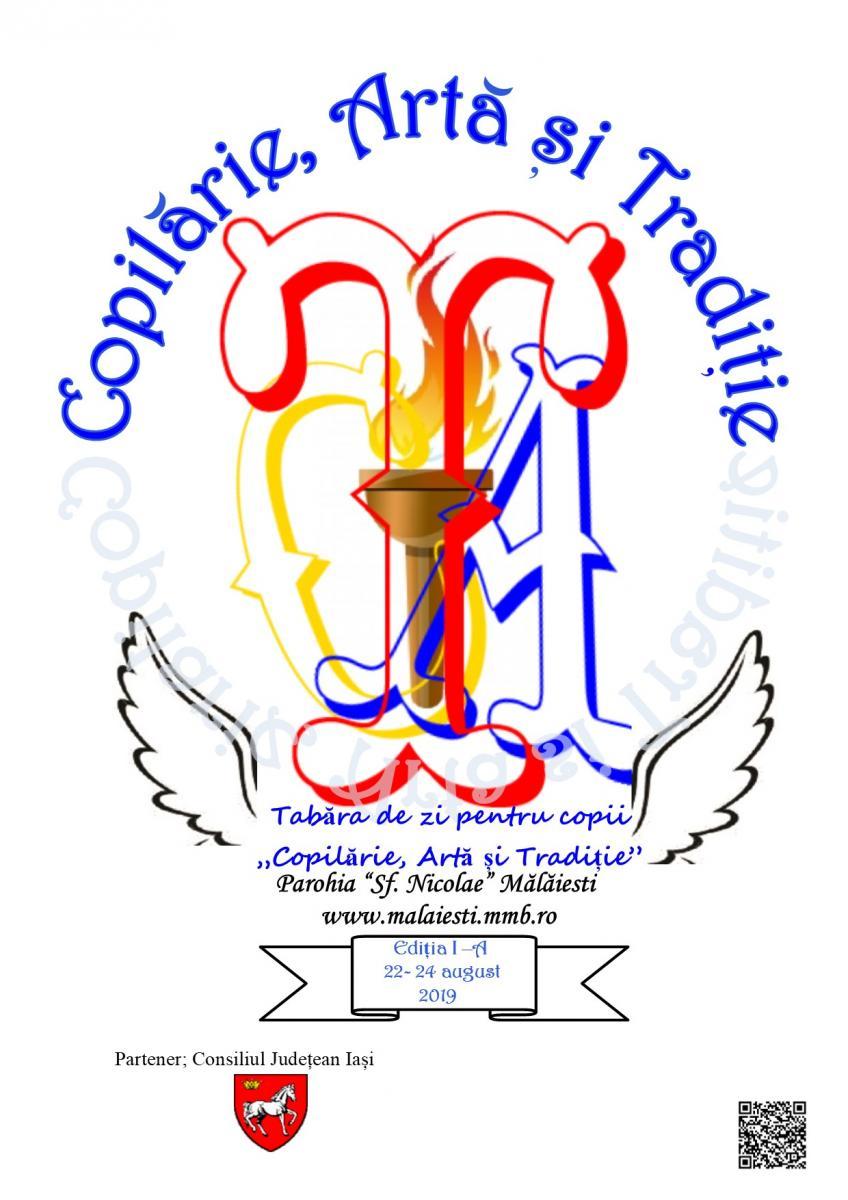 Tabăra de zi la Mălăiești – „Copilărie, Artă și Tradiție