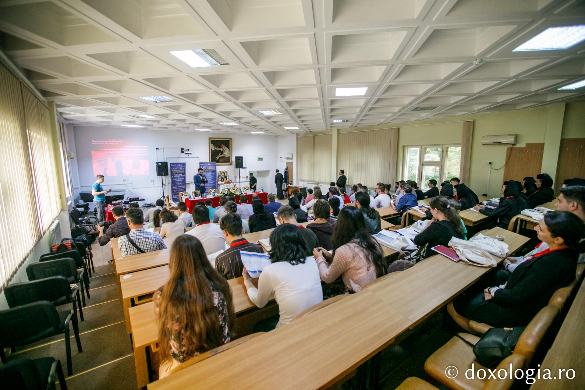 Jurnal de eveniment: Masterclass de Cânt Bizantin - ziua I