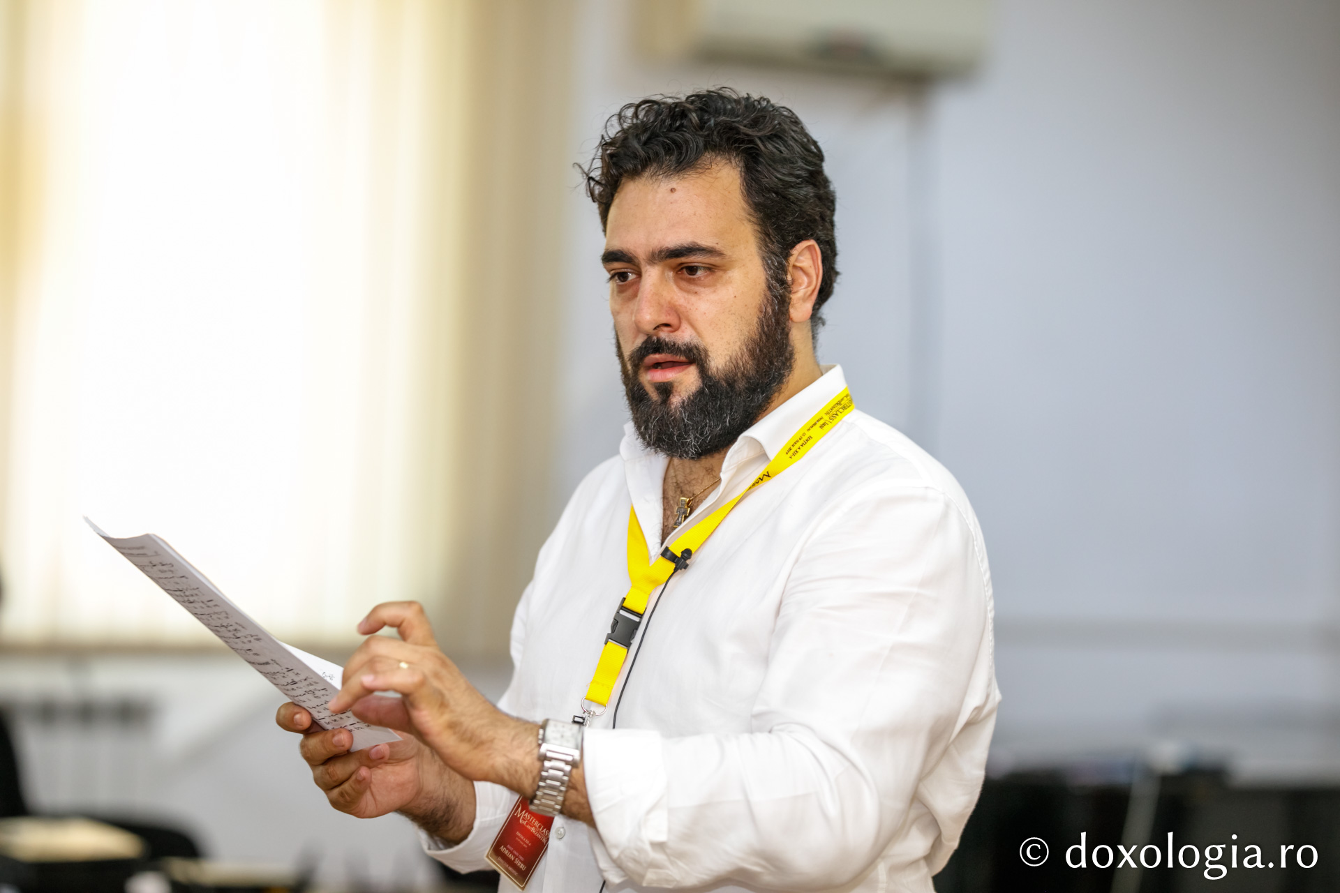 foto: pr. Silviu Cluci Jurnal de eveniment: Masterclass de Cânt Bizantin - ziua a IV-a