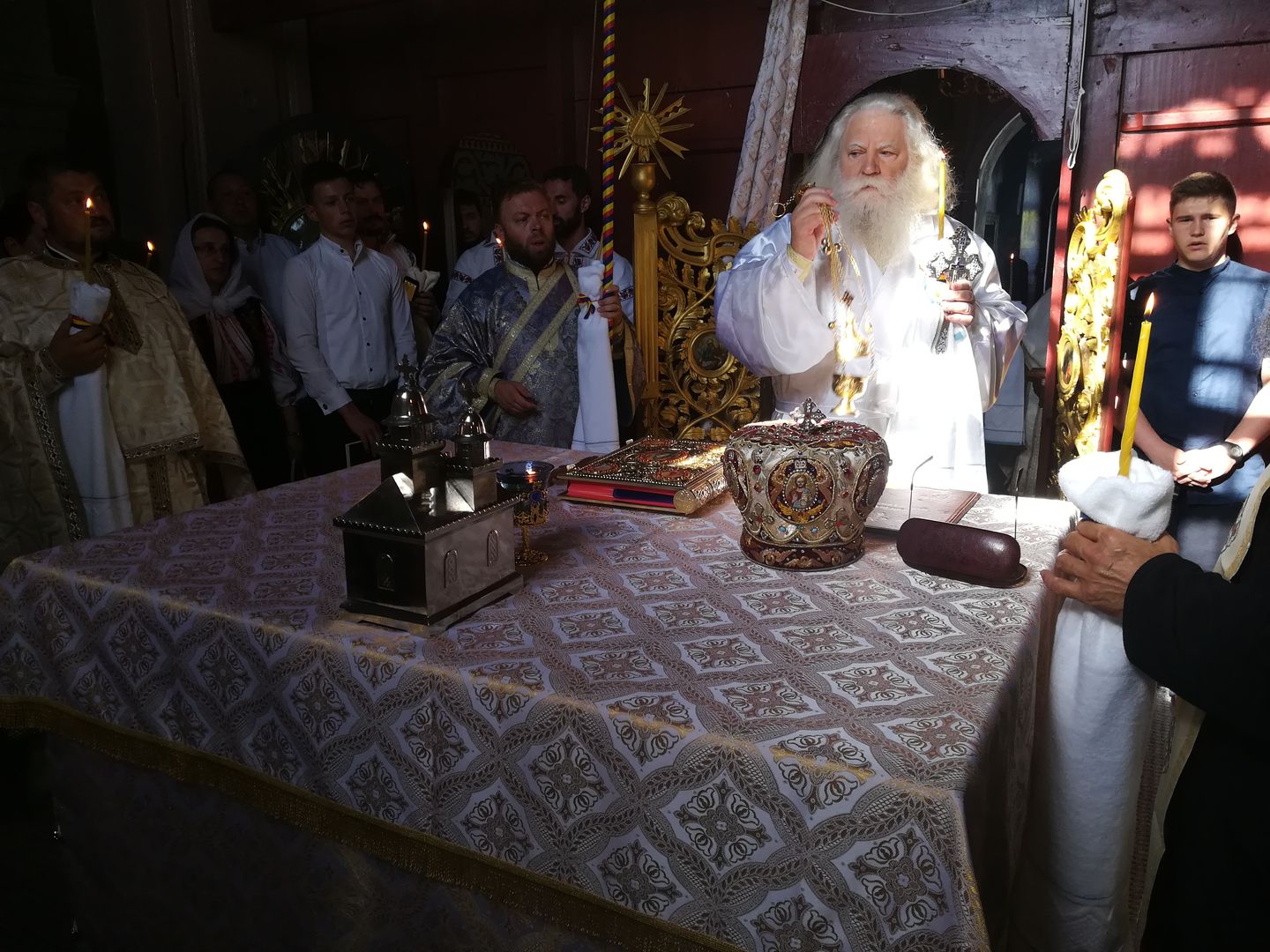 Biserica „Sfântul Gheorghe” din Slobozia Deleni a fost resfințită Biserica „Sfântul Gheorghe” din Slobozia Deleni a fost resfințită