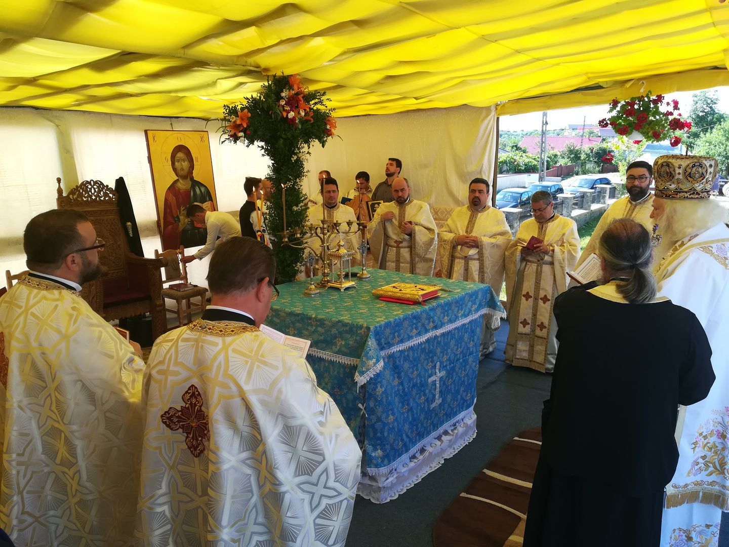 Biserica „Sfântul Gheorghe” din Slobozia Deleni a fost resfințită Biserica „Sfântul Gheorghe” din Slobozia Deleni a fost resfințită