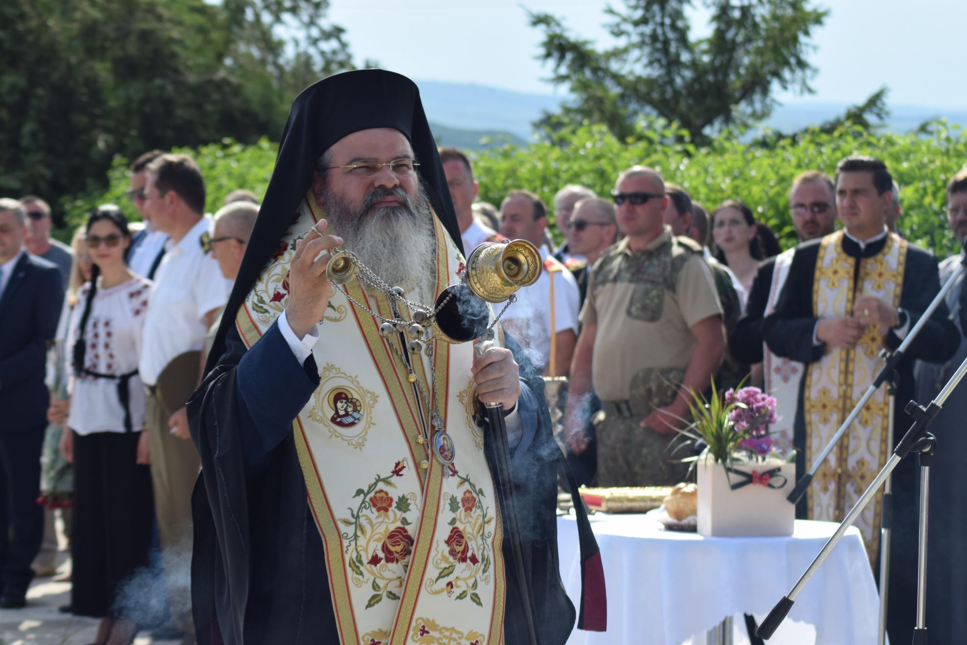 Te Deum la statuia Sfântului Ştefan cel Mare de la Podu Înalt
