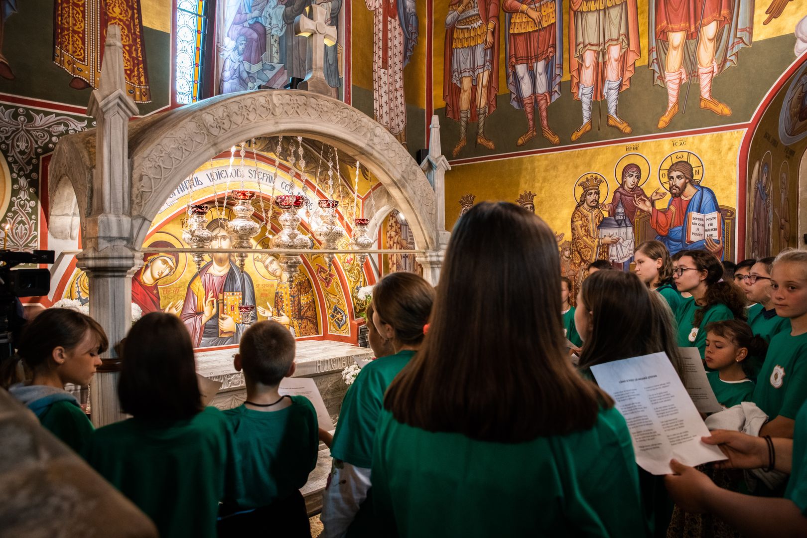 Tabăra de tradiție și spiritualitate - MOREOM la Mănăstirea Putna