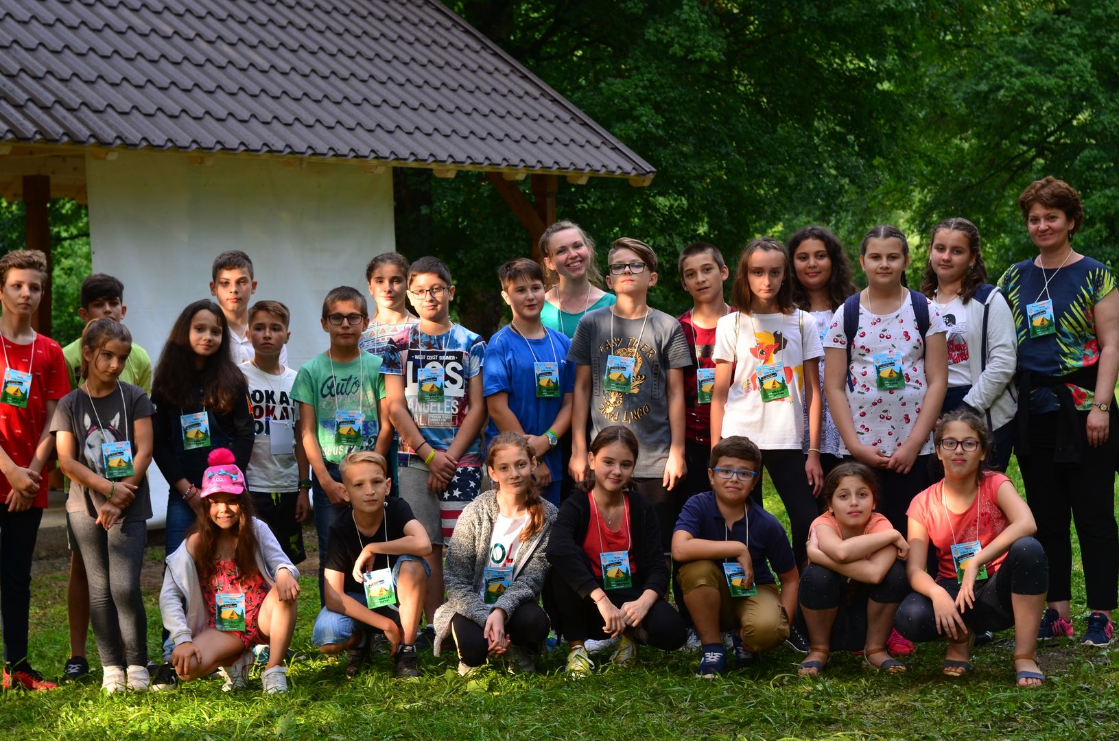 Tabăra „Bucuriile credinței” în Poiana Prieteniei de la Nemțișor