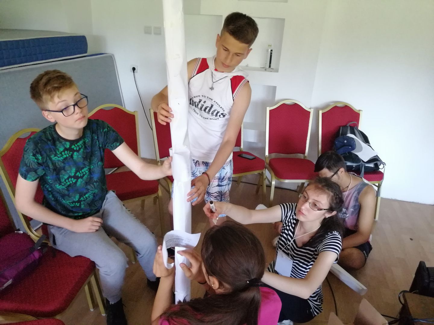 Tabăra „Bucuriile credinței” în Poiana Prieteniei de la Nemțișor