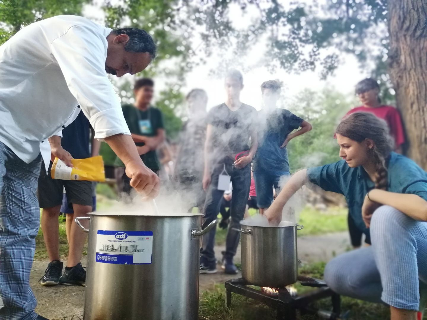 Tabăra „Bucuriile credinței” în Poiana Prieteniei de la Nemțișor
