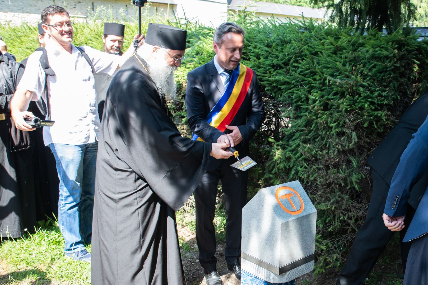 La Mănăstirea Putna a fost inaugurat drumul „Via Transilvanica” în Bucovina