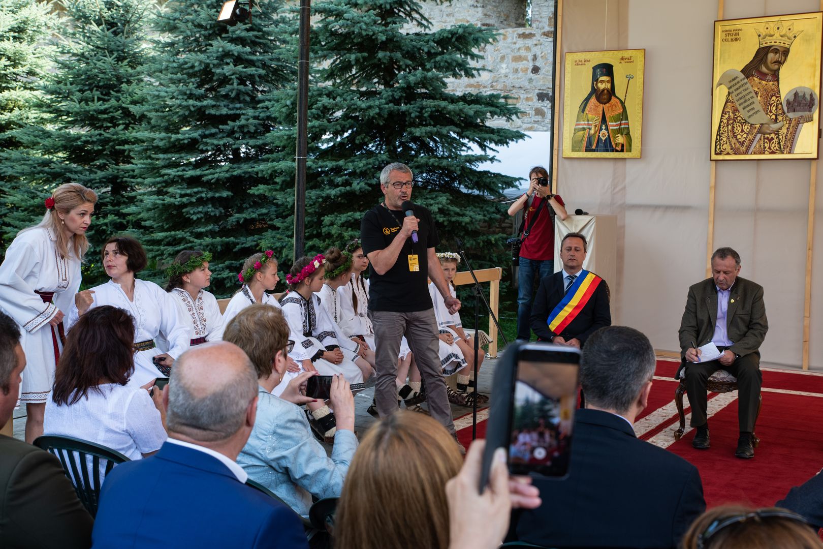 La Mănăstirea Putna a fost inaugurat drumul „Via Transilvanica” în Bucovina