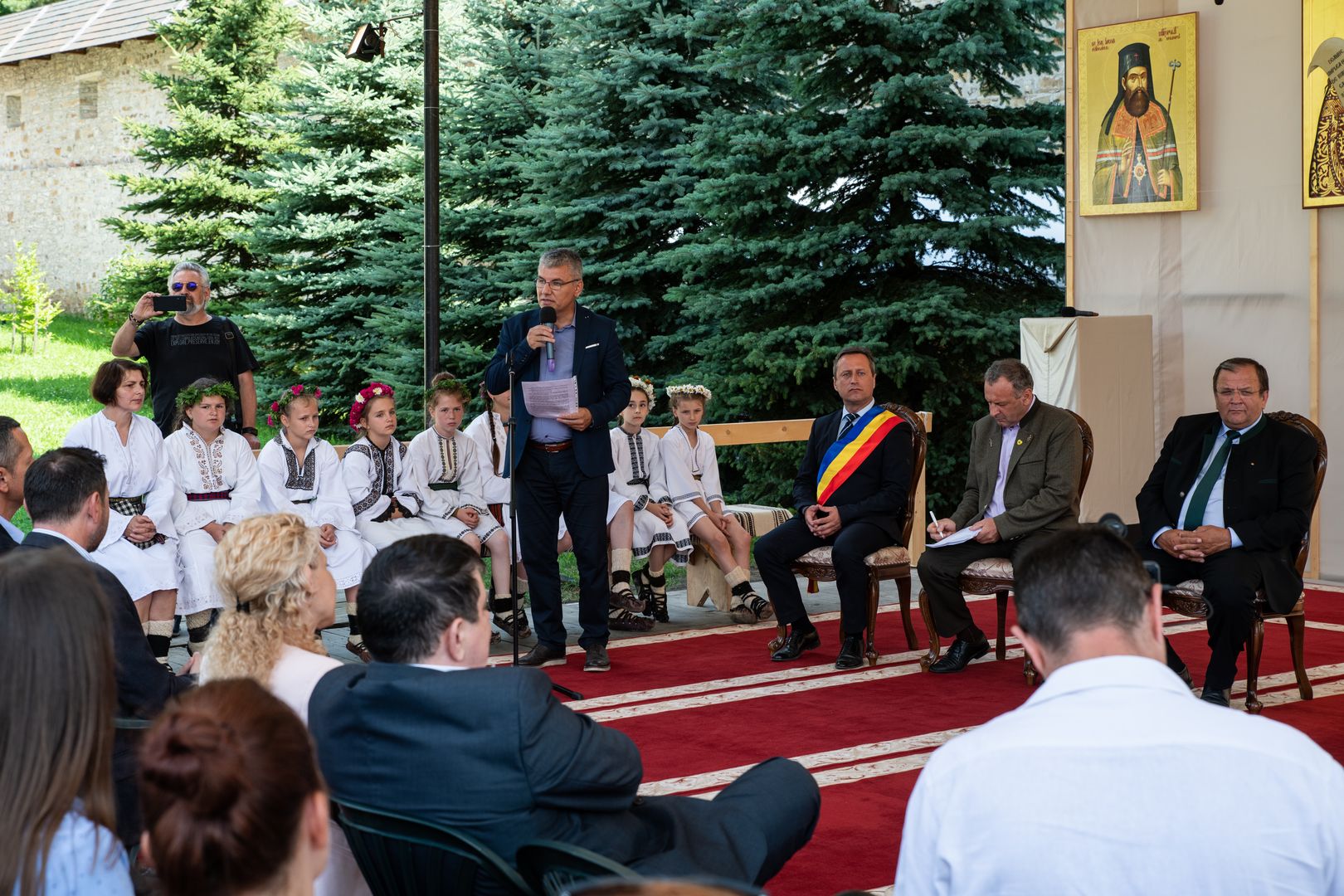 La Mănăstirea Putna a fost inaugurat drumul „Via Transilvanica” în Bucovina