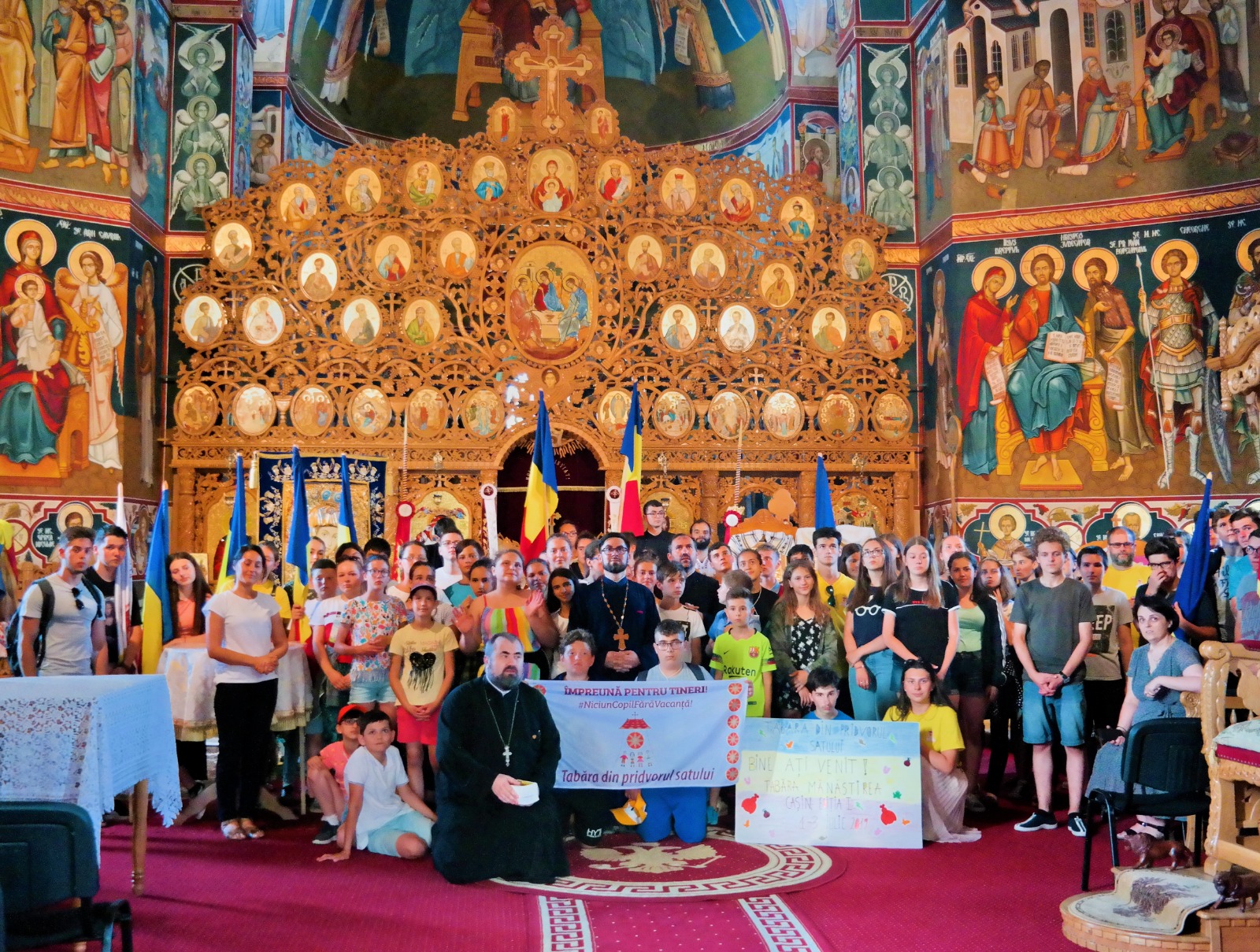 Tabără de vară cultural-catehetică în Parohia Mănăstirea Cașin I Tabără de vară cultural-catehetică în Parohia Mănăstirea Cașin I