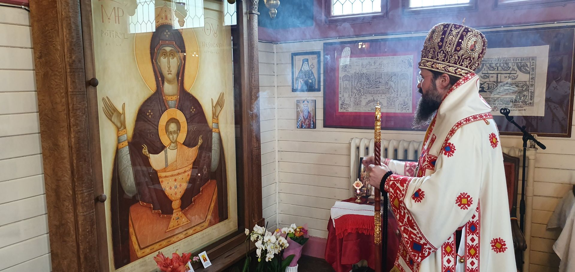 PS Macarie i-a vizitat pe românii din sud-vestul Suediei